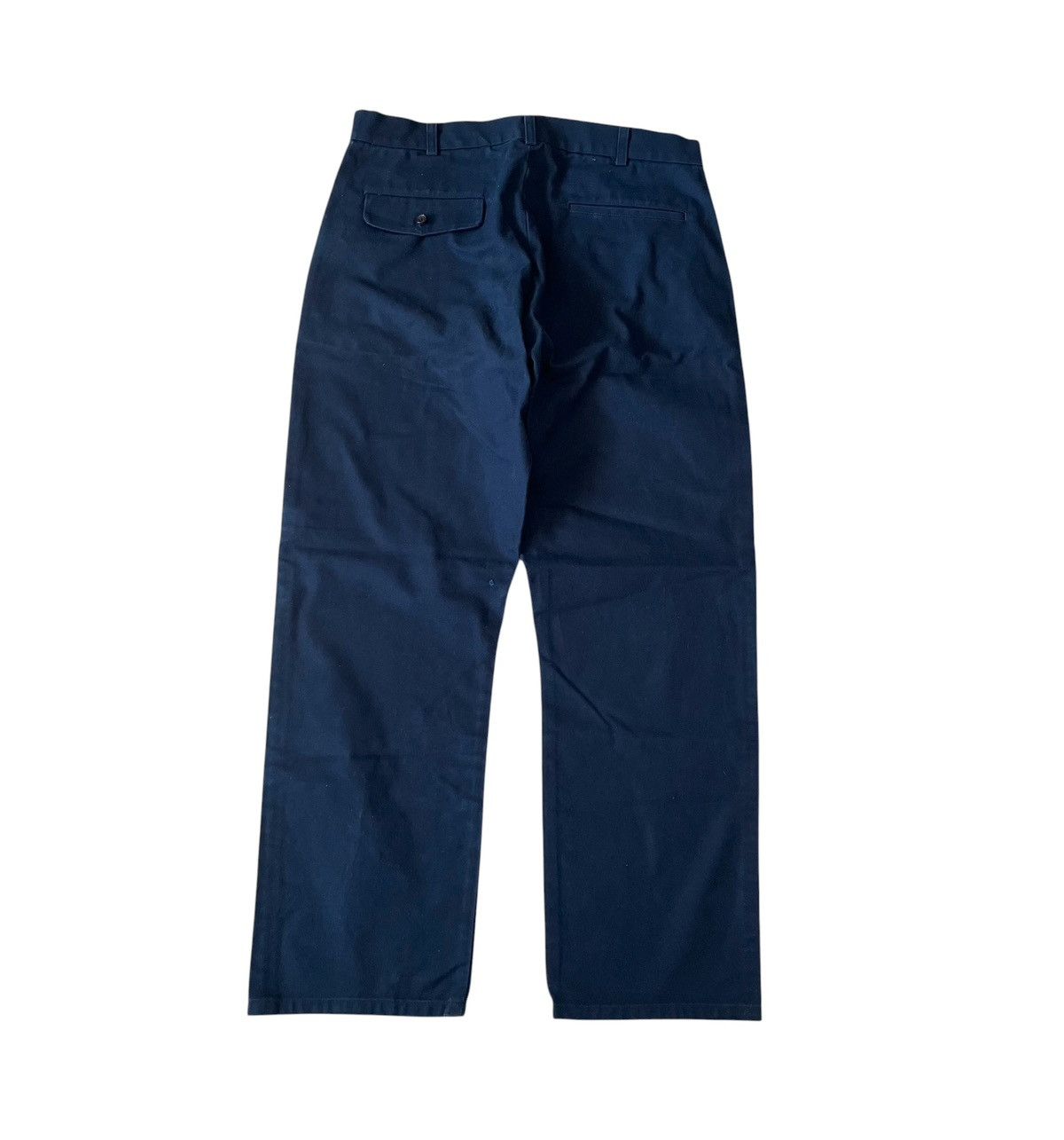 Comme des Garcons Cdg homme AD2002 dark navy straight trousers Size US 32 / EU 48 - 6 Thumbnail