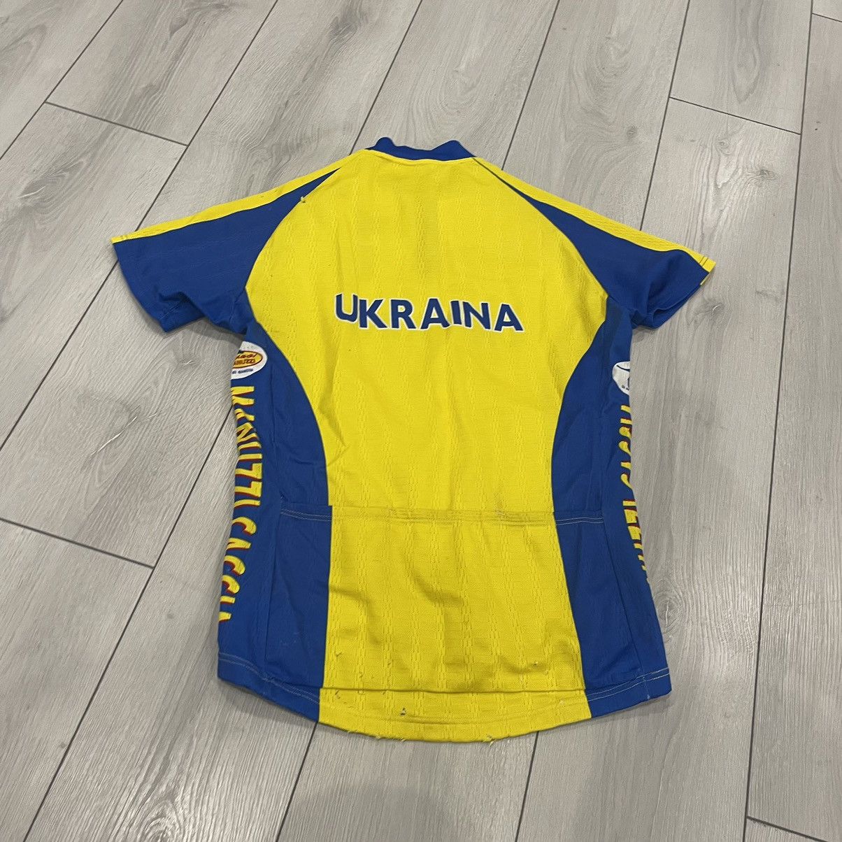 Vintage UKRAINE 90s cycle velo jersey tee shirt ciegi lorini Ukraina Size US M / EU 48-50 / 2 - 2 Thumbnail