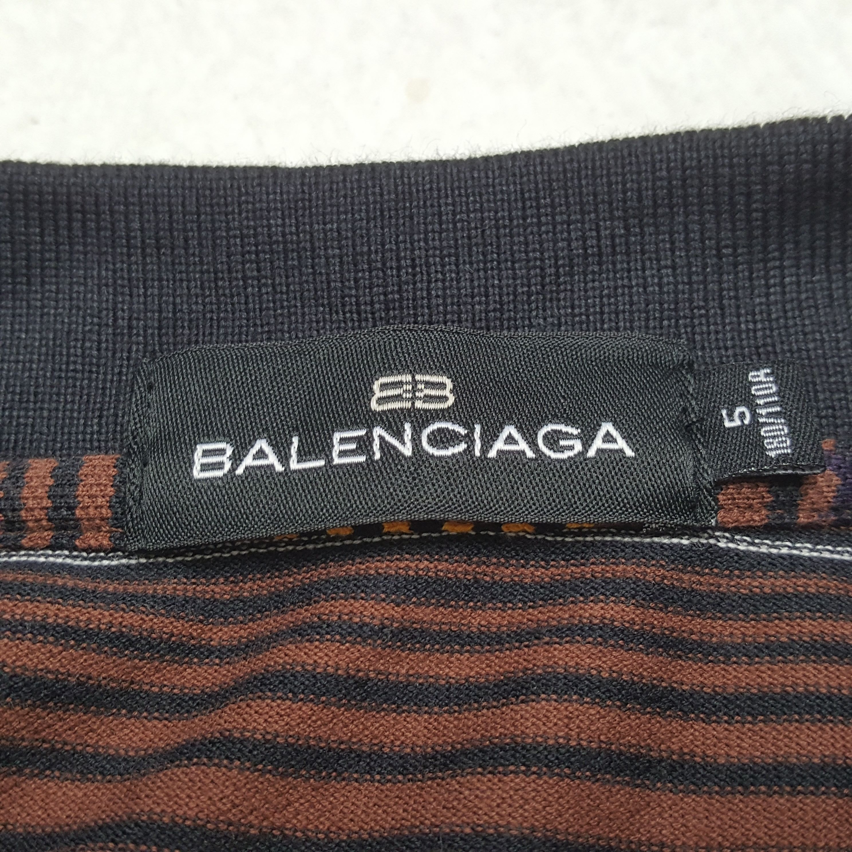 Balenciaga Balenciaga Fashion Brand Casual Style Polos C294N8 Size US L / EU 52-54 / 3 - 4 Thumbnail