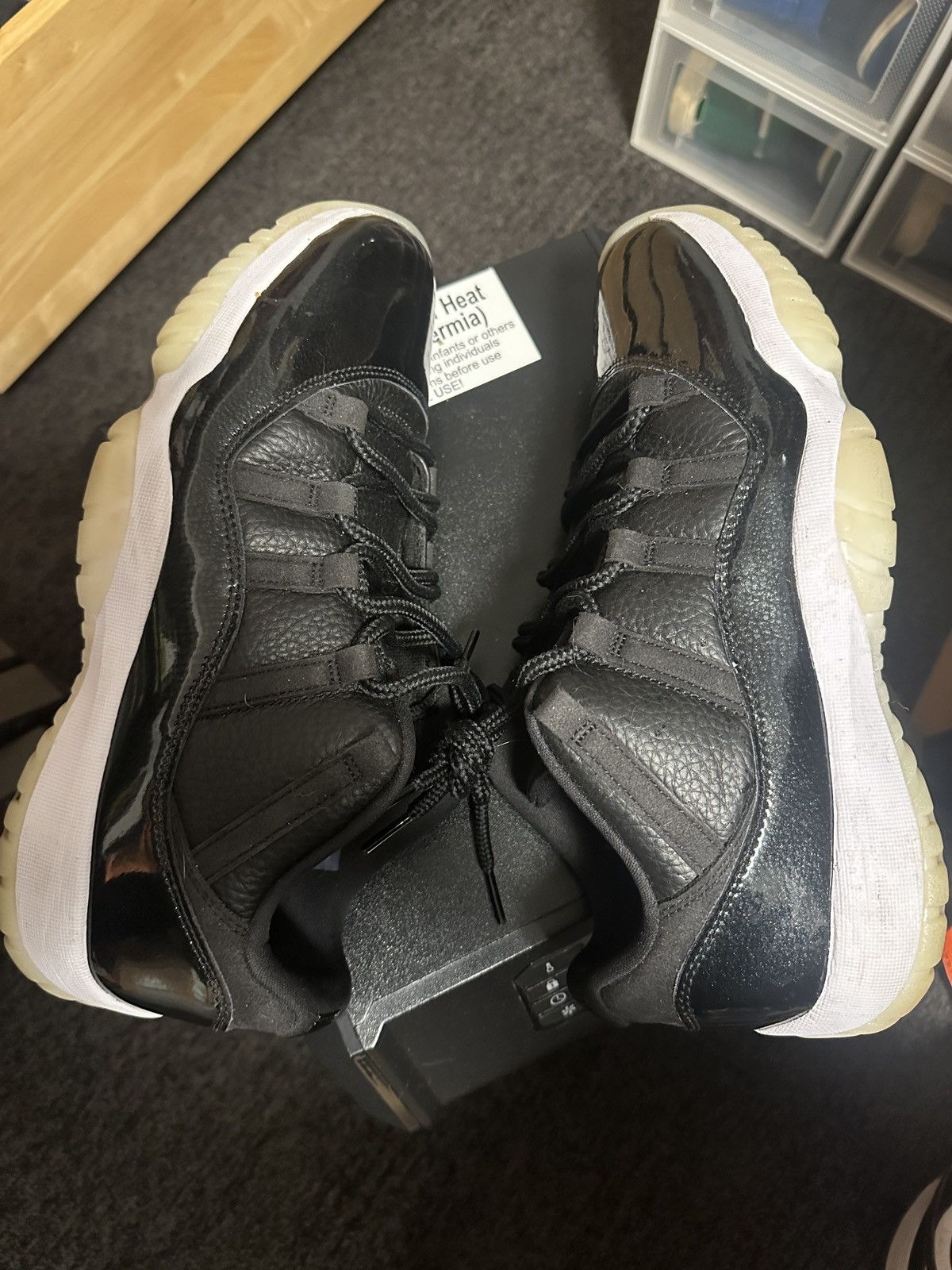 Jordan Brand Air Jordan 11 Low “72-10” Size US 11.5 / EU 44-45 - 5 Thumbnail