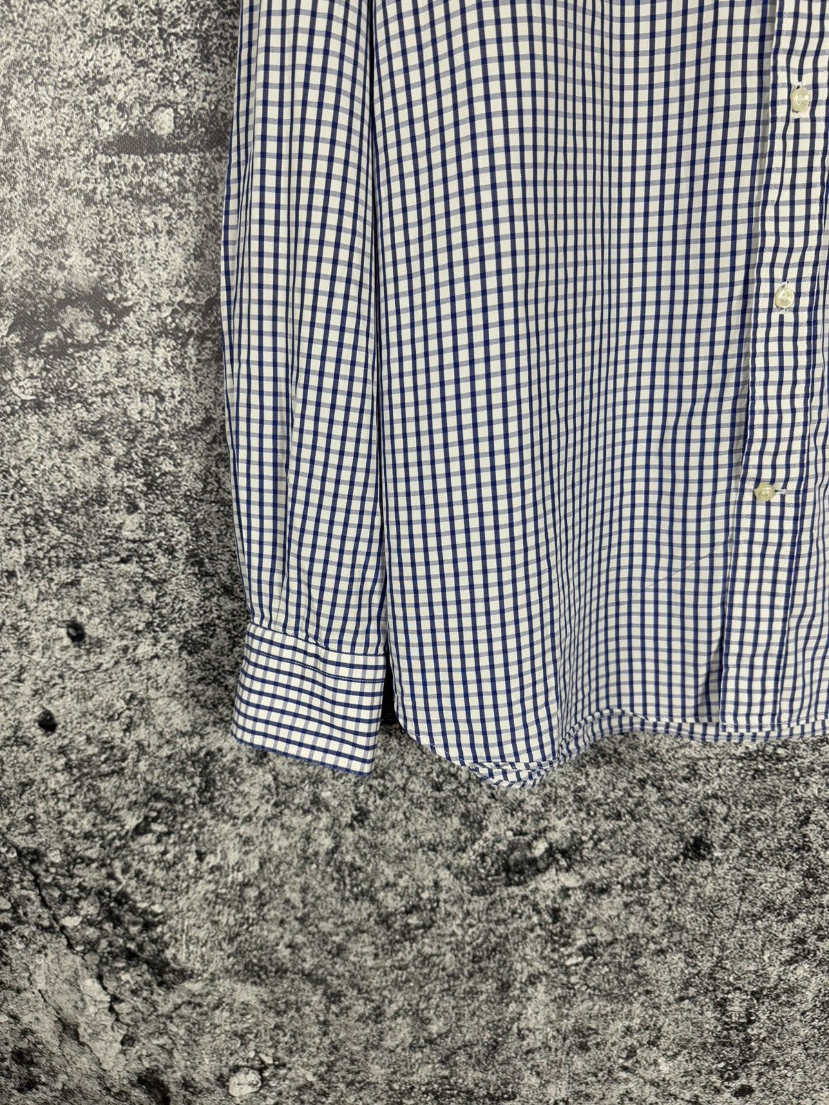 Paul & Shark Paul Shark Long Sleeve Plaid Shirt Button Up Luxury Size 43 Size US L / EU 52-54 / 3 - 4 Thumbnail
