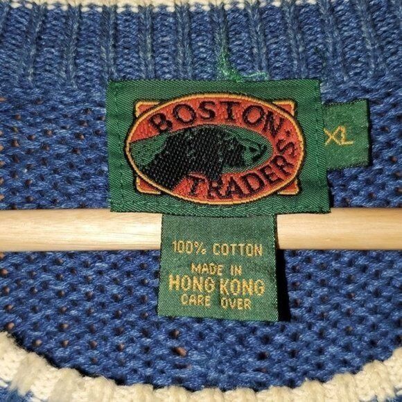 Boston Traders Boston Traders Aztec Design Crew Neck Long Sleeve Heavy Sz X Size US XL / EU 56 / 4 - 3 Thumbnail
