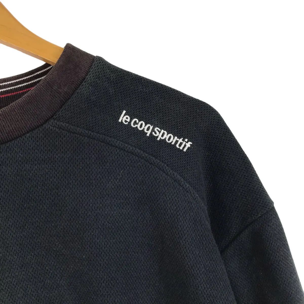 Le Coq Sportif Vtg 90’ LE COQ SPORTIF Golf Collection Sport Sweatshirt Size M / US 6-8 / IT 42-44 - 5 Thumbnail