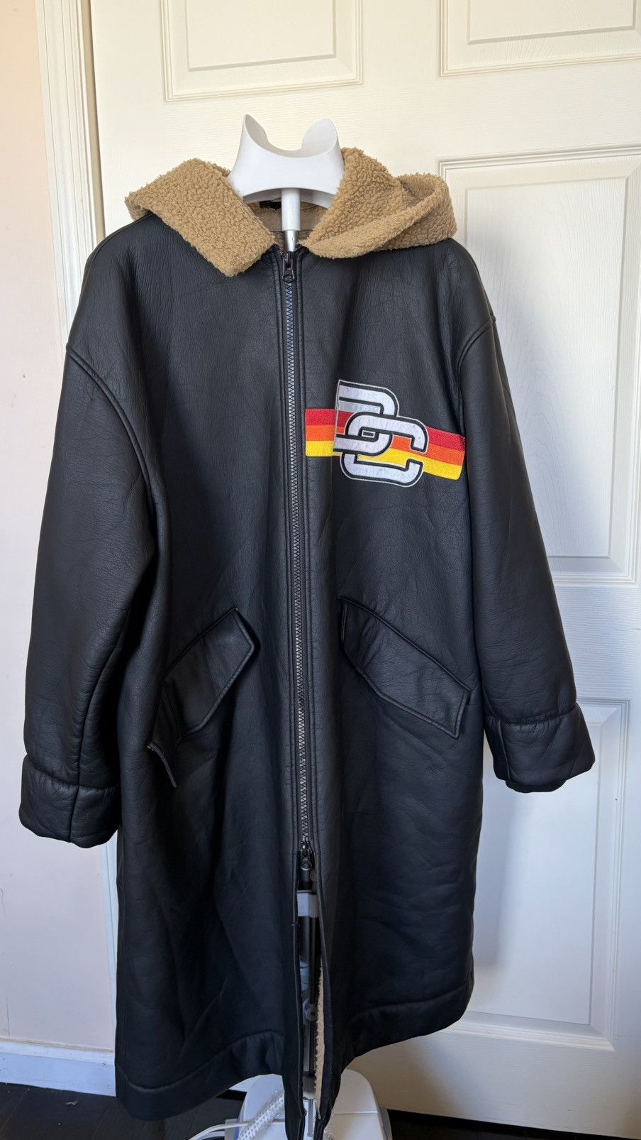 Opening Ceremony Opening Ceremony Global Varsity Leather Coat (L) – Rare Size US L / EU 52-54 / 3 - 5 Thumbnail