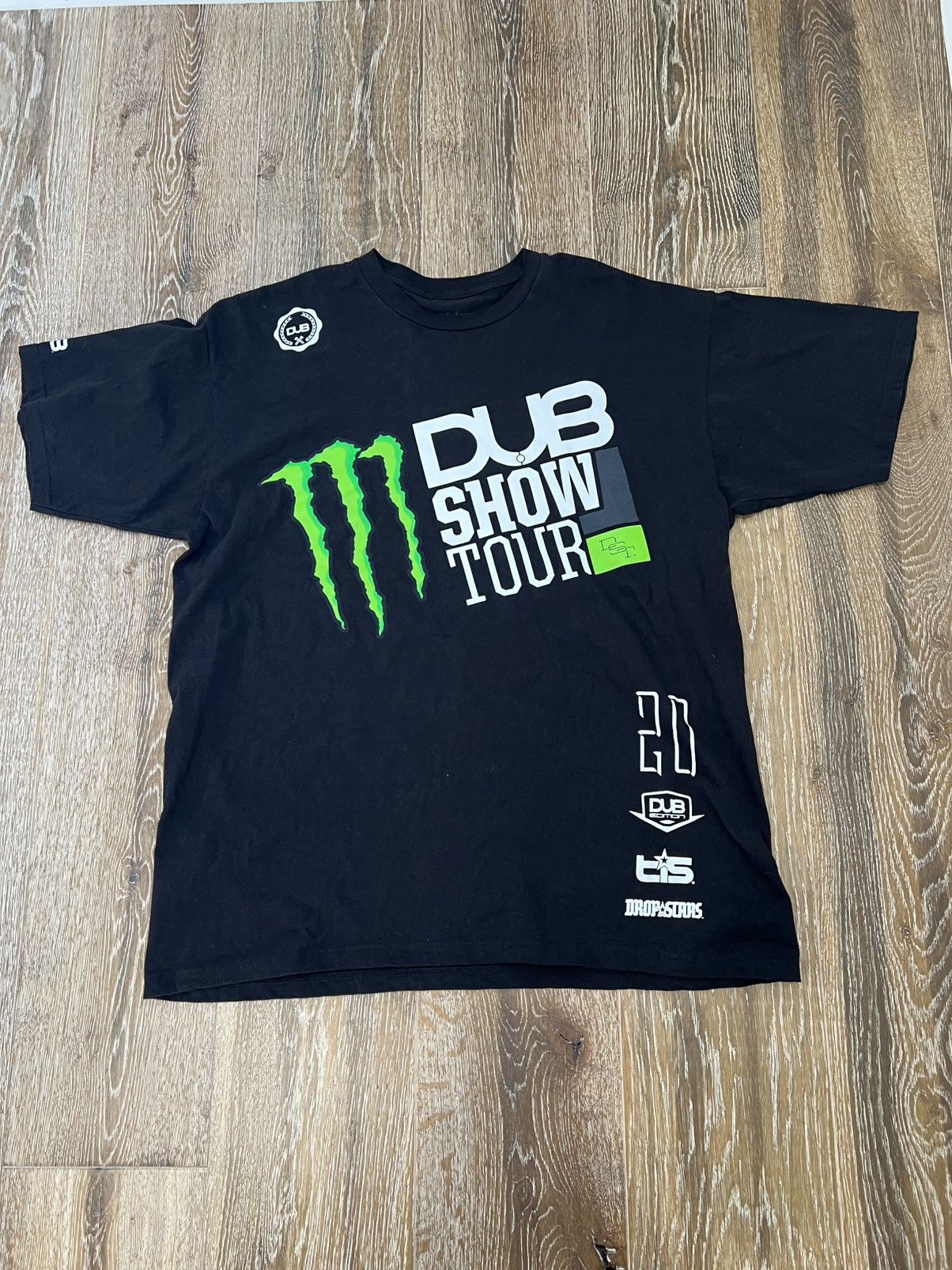 Vintage Monster dub show tour tee Size US XL / EU 56 / 4 - 1 Thumbnail