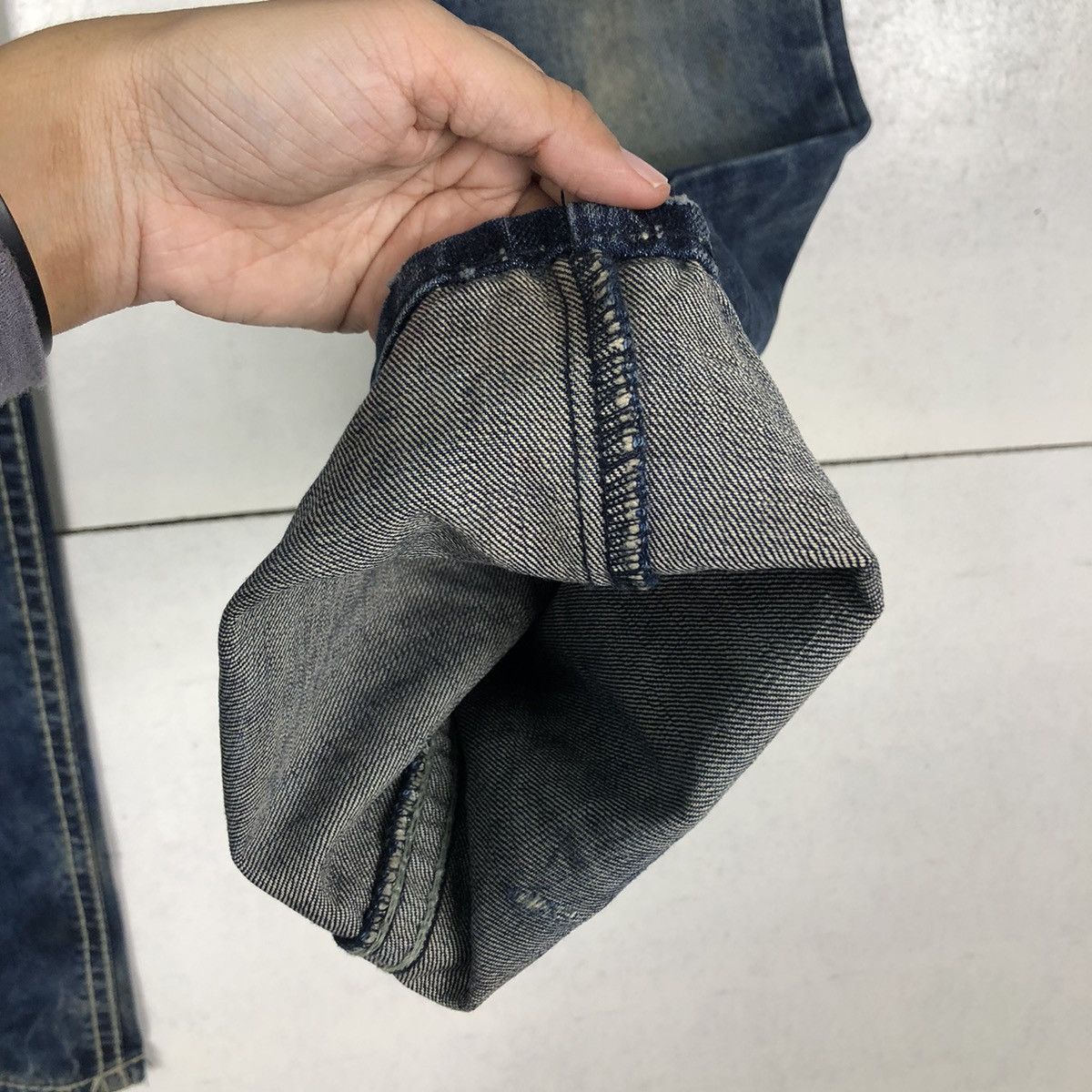 Japanese Brand 🔥Biker Jeans Rider Denim People & Republic Issey Miyake Size US 32 / EU 48 - 15 Thumbnail