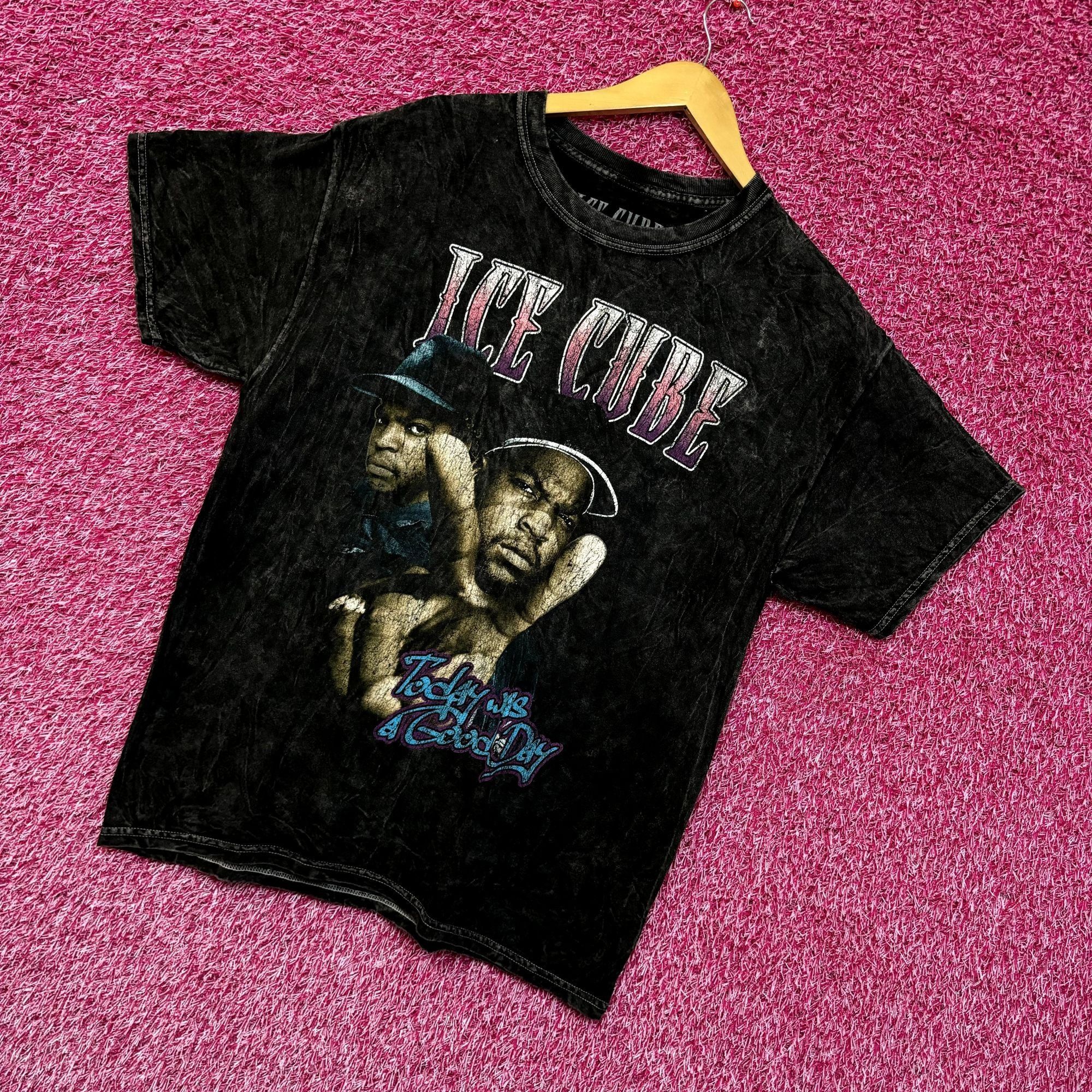 Rap Tees Ice Cube Dueces Today Was a Good Day West Coast Rap Tee L Size US L / EU 52-54 / 3 - 3 Thumbnail