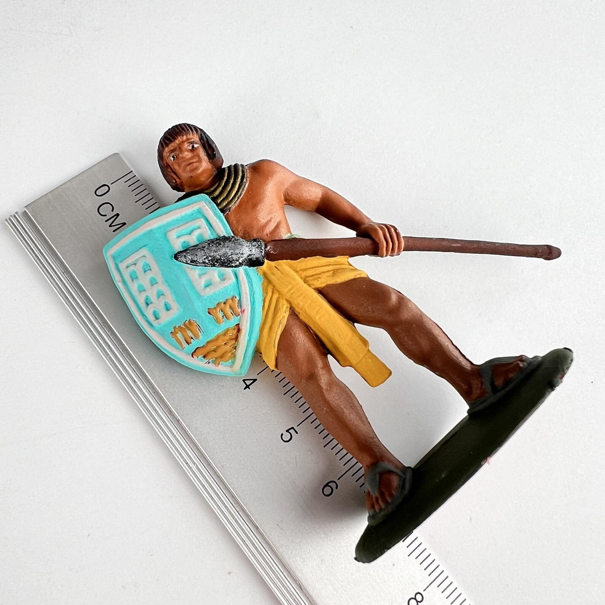Vintage Vintage ussr Plastic Set of 8 Soldiers Egyptians HandPainted Size ONE SIZE - 7 Thumbnail