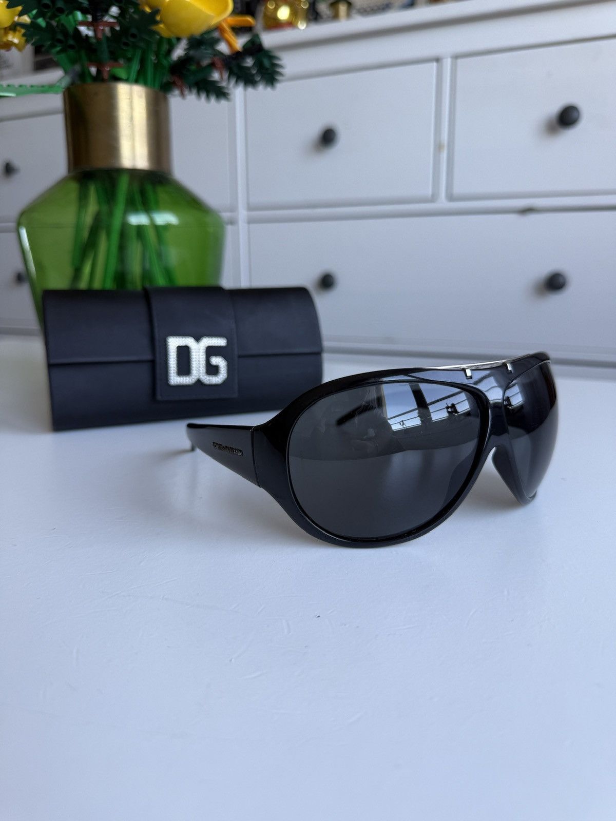 Dolce & Gabbana Vintage Dolce & Gabbana oversized sunglasses archive opium Size ONE SIZE - 1 Thumbnail