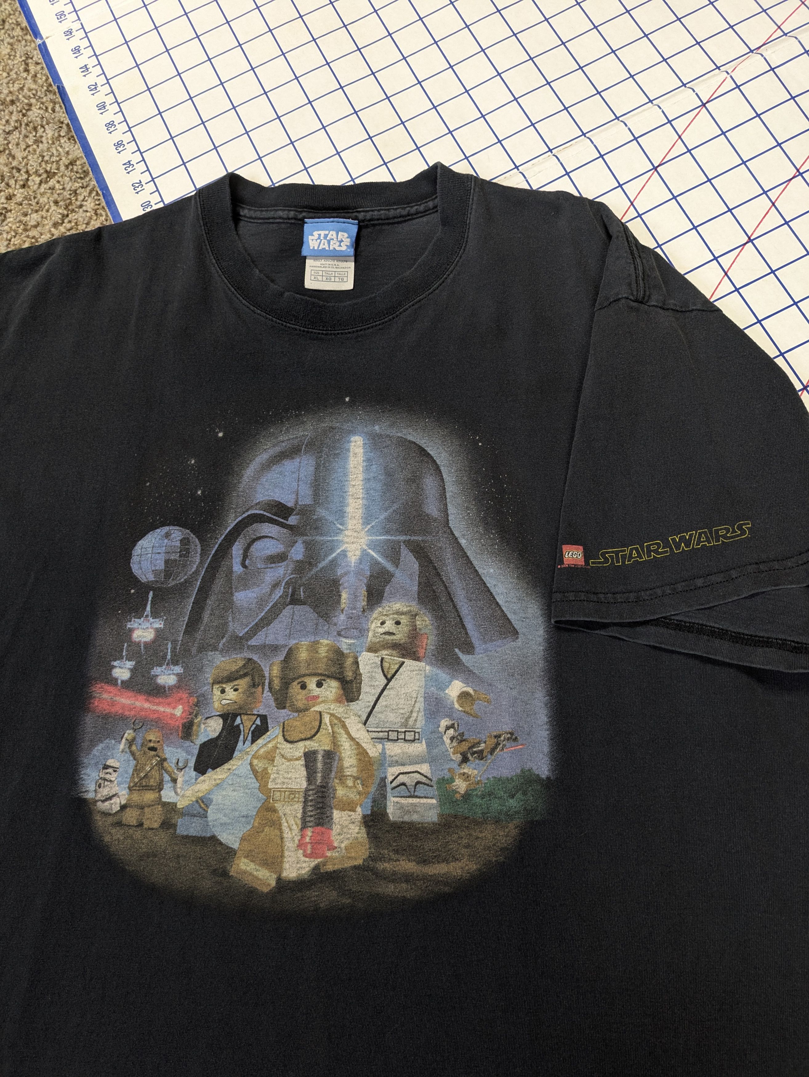 LEGO Vintage 2006 Lego Star Wars II The Original Trilogy T Shirt Size US XL / EU 56 / 4 - 1 Thumbnail