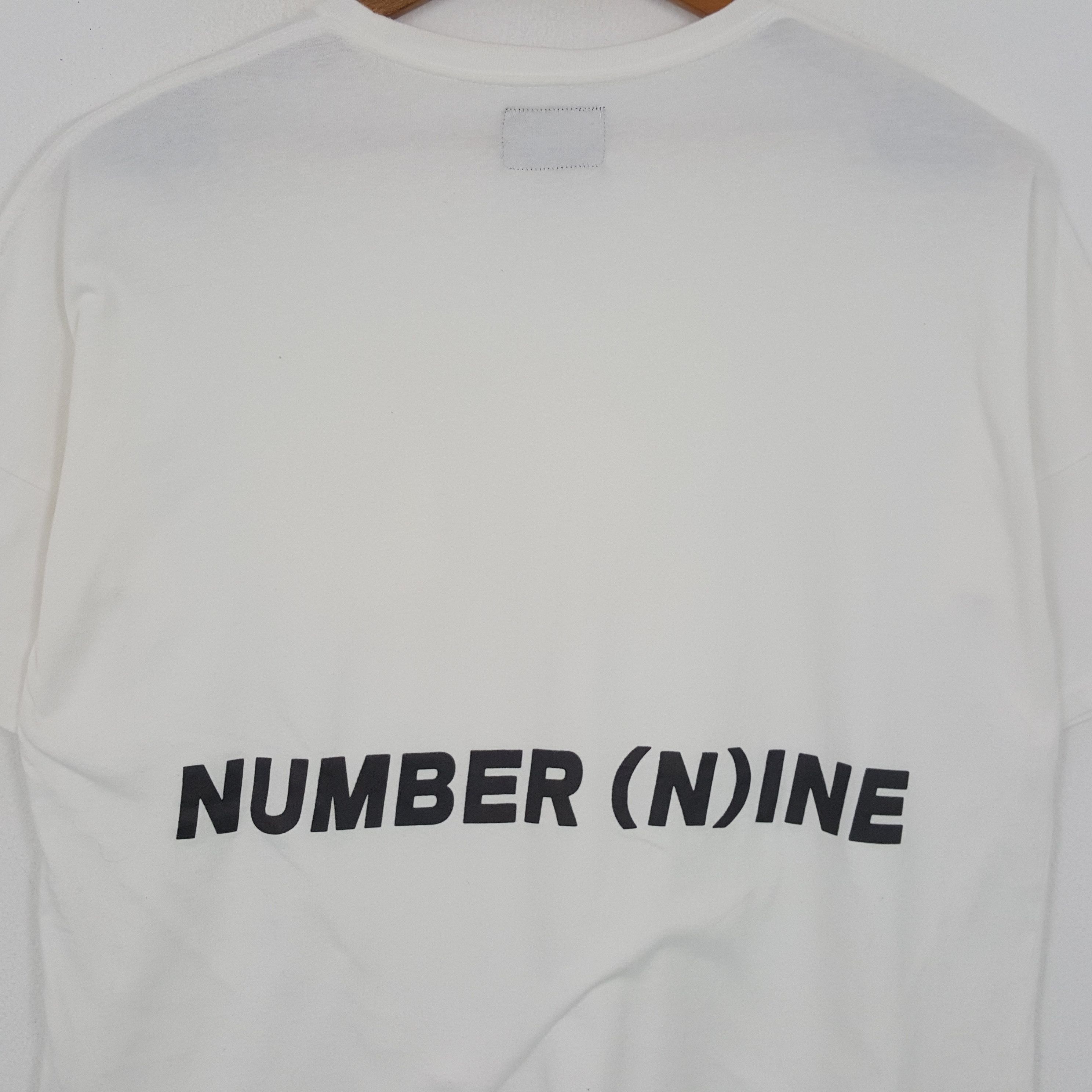 Japanese Brand × Number (N)ine × Vintage Vintage NUMBER (N)INE Japanese Brand T-Shirts Size US XXL / EU 58 / 5 - 2 Thumbnail