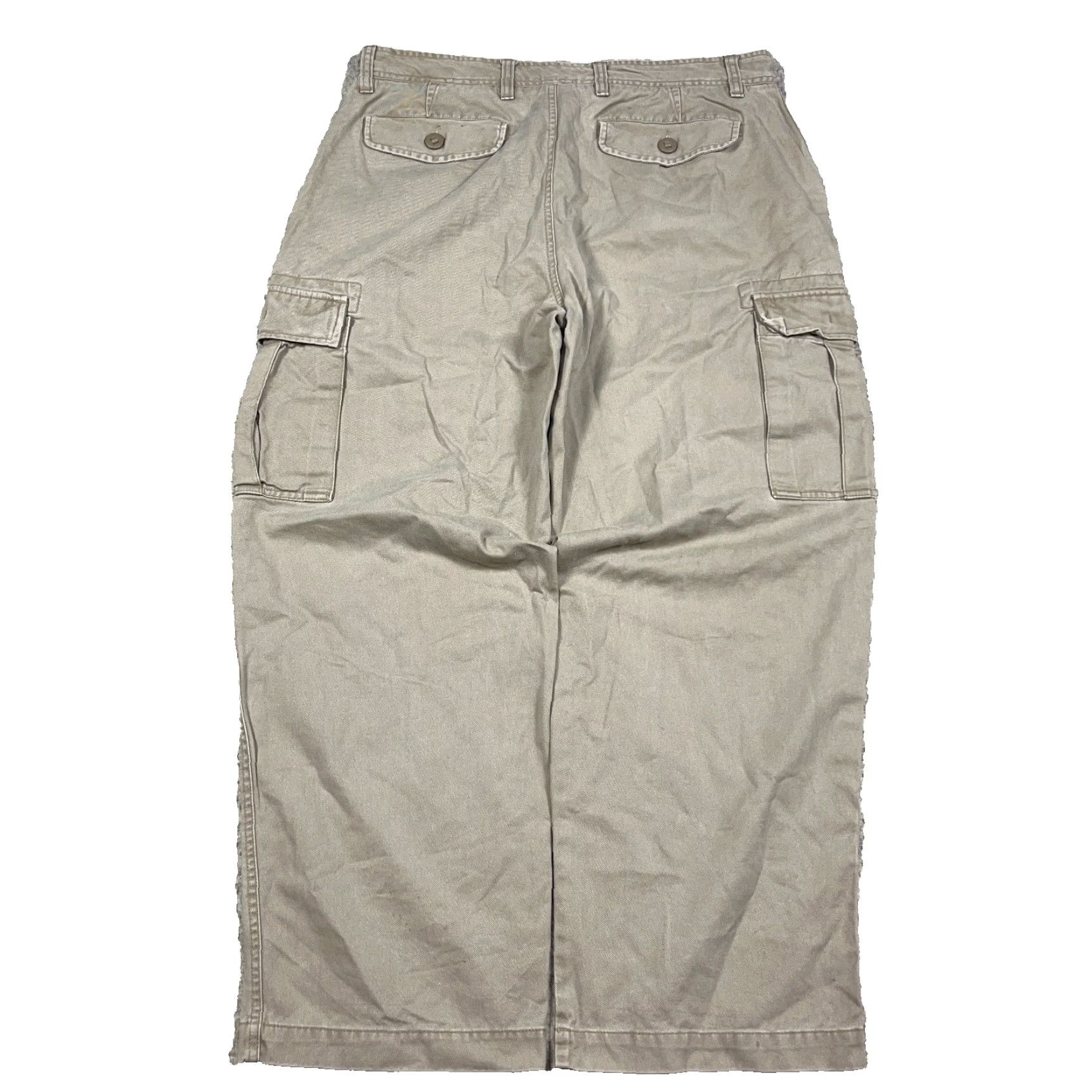 Nike ACG Vintage Nike ACG Cargo Pants Men 36x30 Beige Tan Baggy Loose Fit Cargo Style 36 Regular Men Size US 36 / EU 52 - 2 Thumbnail