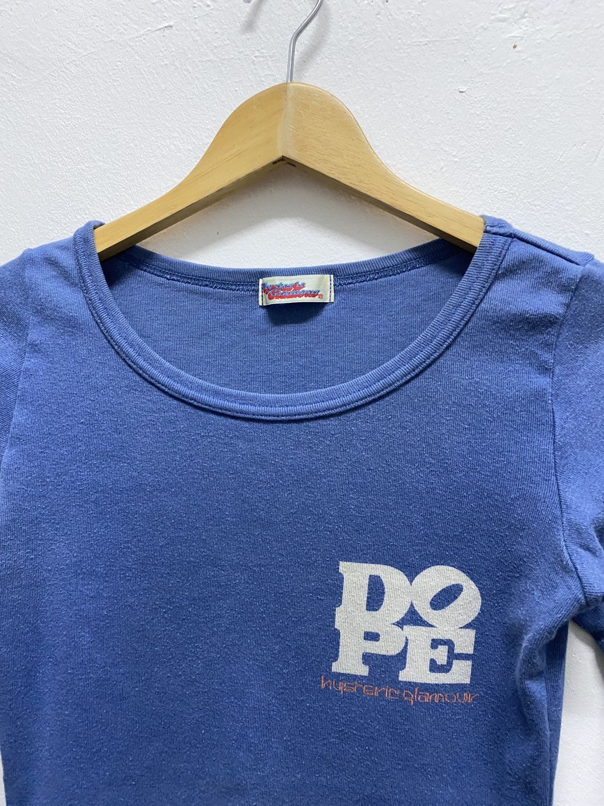 Hysteric Glamour Vintage 90s Hysteric Glamour Dope Faded Tee Size XXS / US 00 / IT 34 - 6 Thumbnail