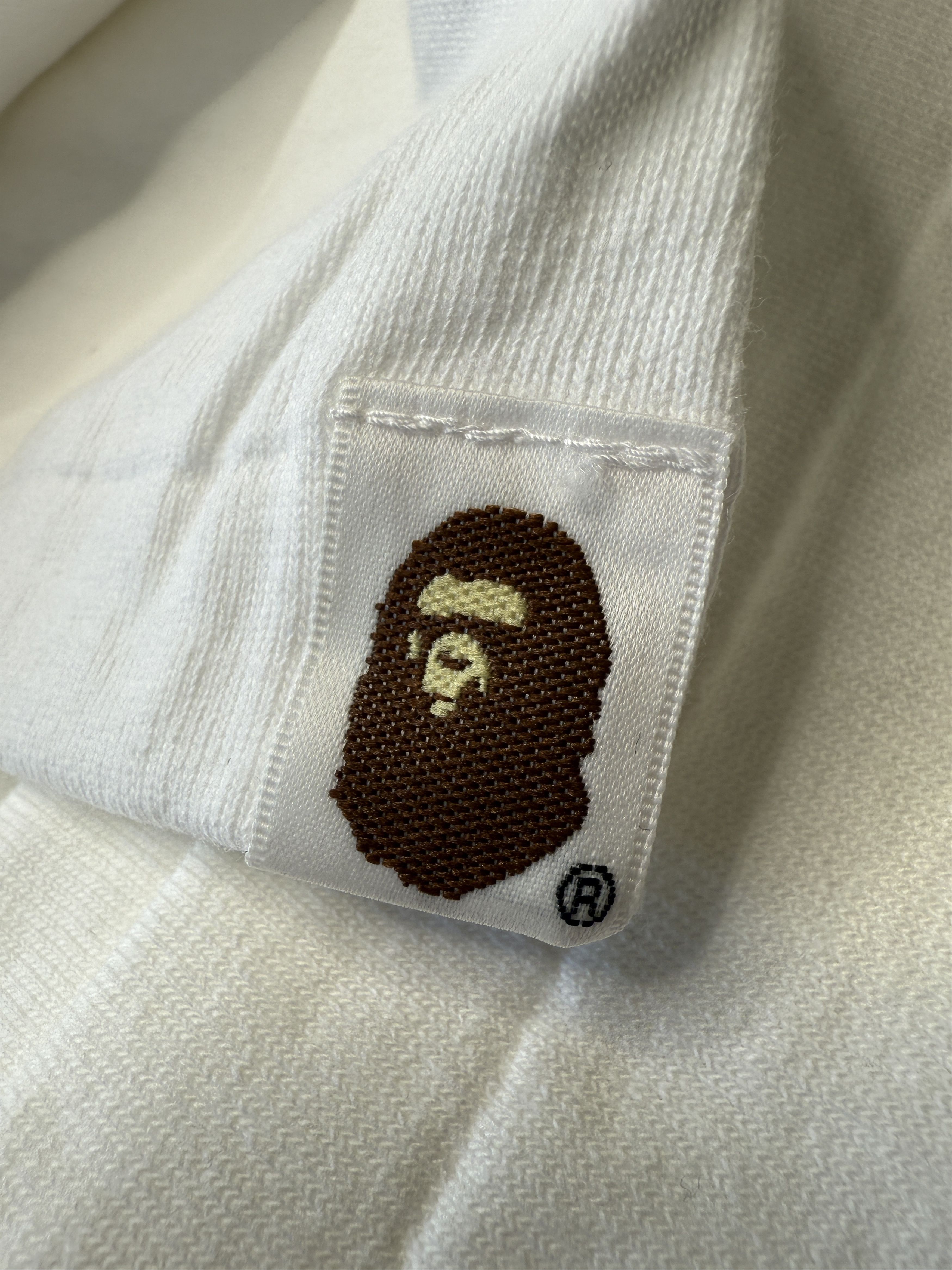Bape BAPE EMBROIDERY STYLE SOUVENIR LOGO TEE (2025) Size US M / EU 48-50 / 2 - 6 Thumbnail
