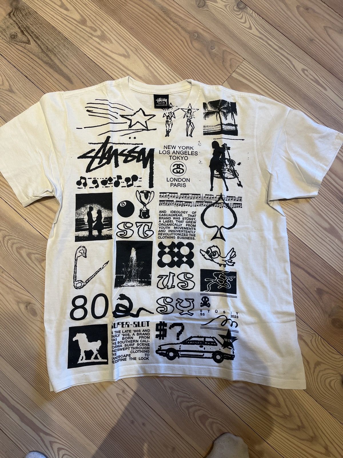 Stussy Stussy 2023 fall tee Size US M / EU 48-50 / 2 - 1 Thumbnail