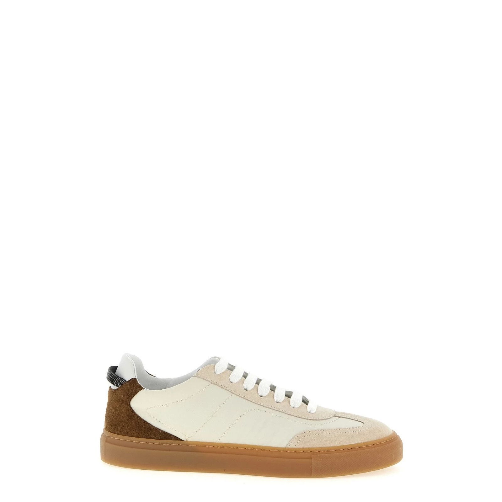 Brunello Cucinelli BRUNELLO CUCINELLI Precious Loop Beige Sneakers New & Authe Size US 6 / IT 36 - 1 Thumbnail