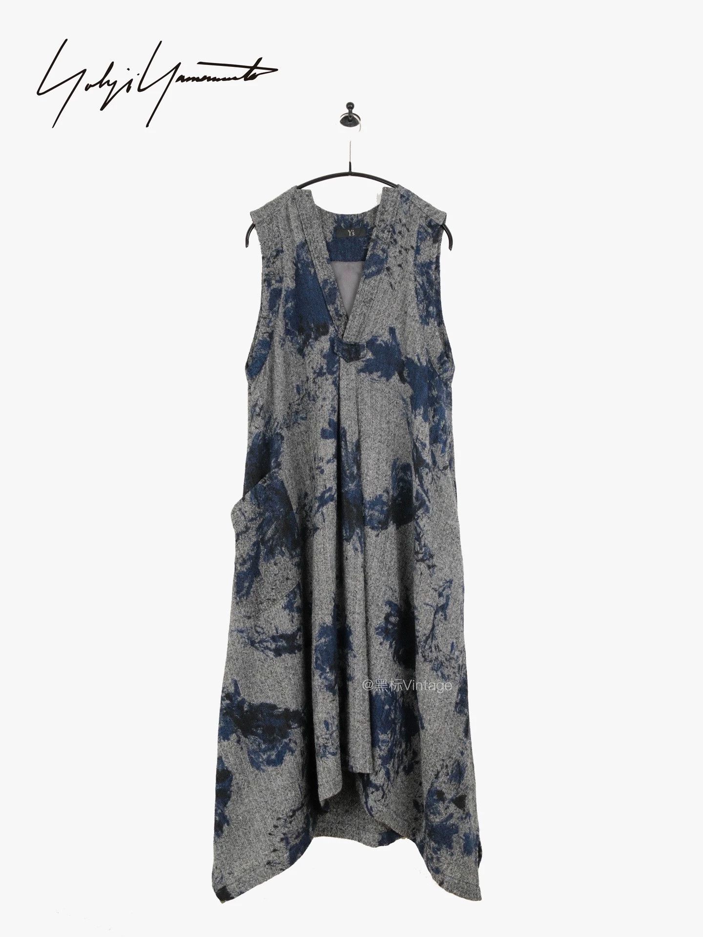 Yohji Yamamoto Yohji Yamamoto YS 22AW Vintage Floral Sleeveless Dress Size XS / US 0-2 / IT 36-38 - 1 Thumbnail