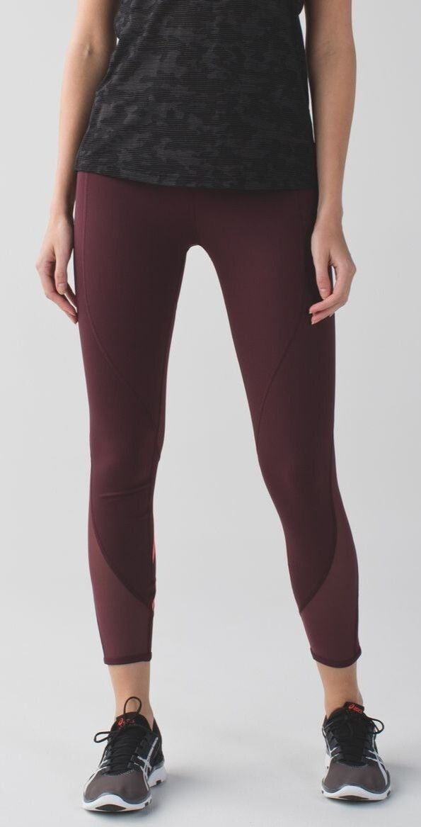 Lululemon Lululemon All Meshed Up 7/8 Tight Leggings Size 24" / US 00 / IT 34 - 4 Thumbnail