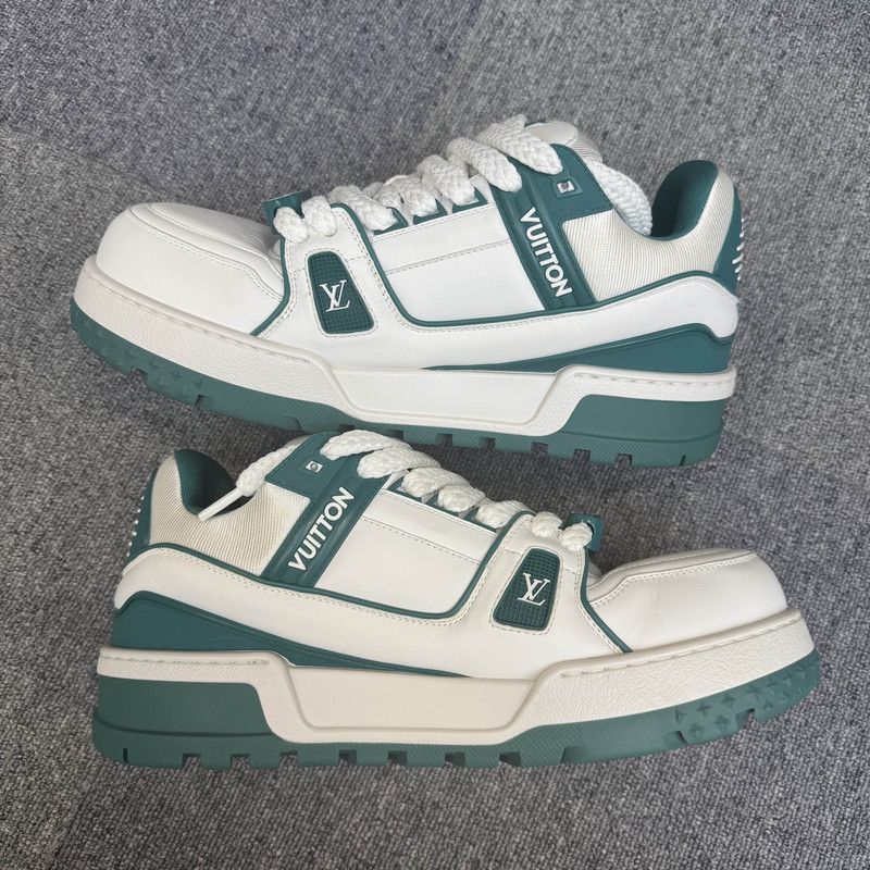 Louis Vuitton Louis Vuitton Trainer Maxi Low Sneakers for All -2508 Size US 9.5 / EU 42-43 - 8 Thumbnail