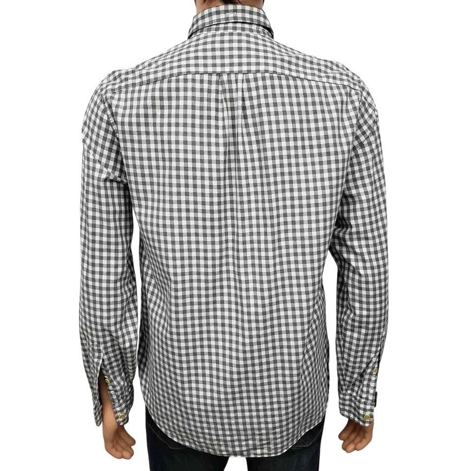 J.Crew J. Crew Work Shirt Pocket M Gingham Check Brushed Cotton Size US M / EU 48-50 / 2 - 8 Thumbnail