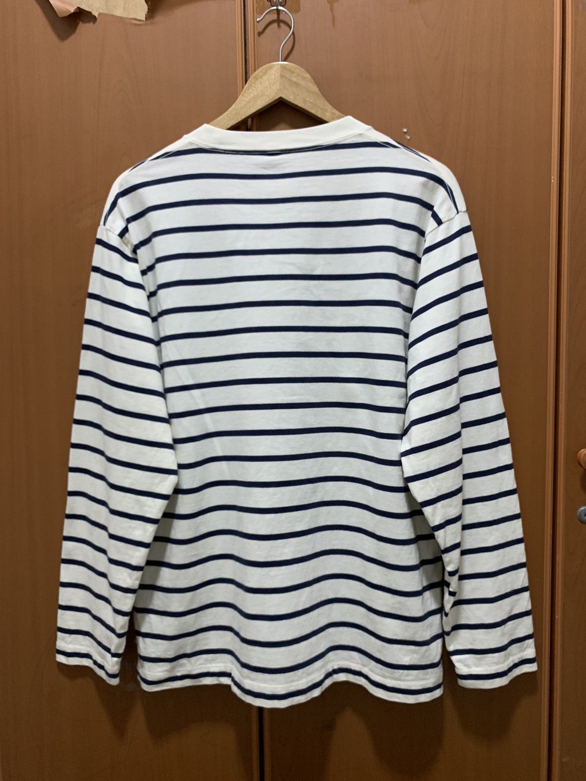 Uniqlo Uniclo Stripe Long Sleeve Tee Size US L / EU 52-54 / 3 - 4 Thumbnail