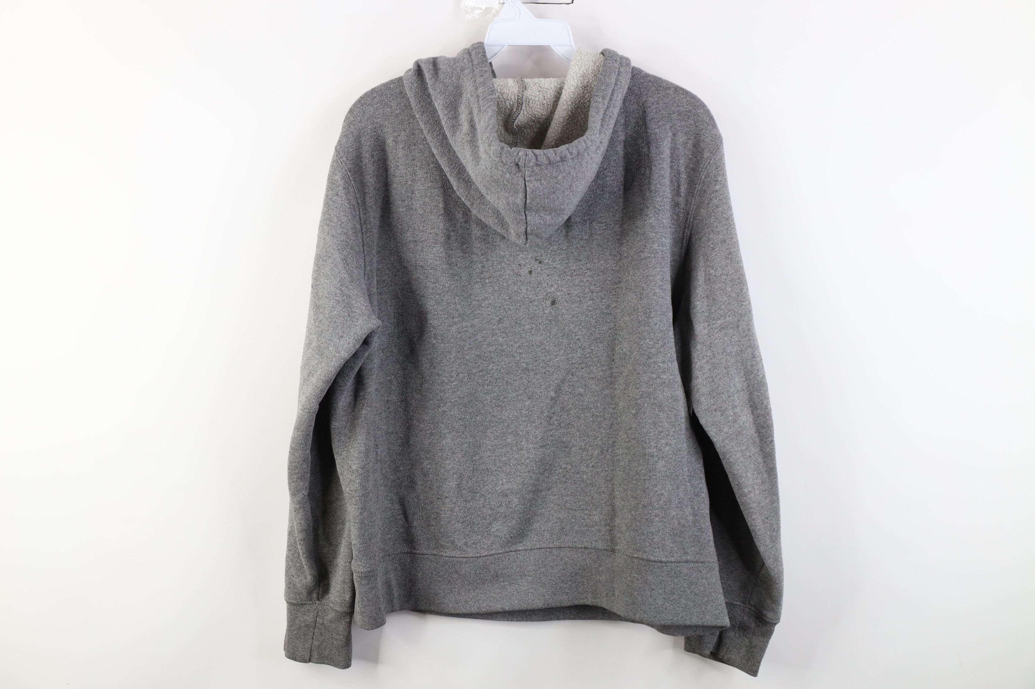 Aeropostale Vintage 90s Y2K Aeropostale Babydoll Cropped Hoodie Gray Size L / US 10 / IT 46 - 10 Thumbnail