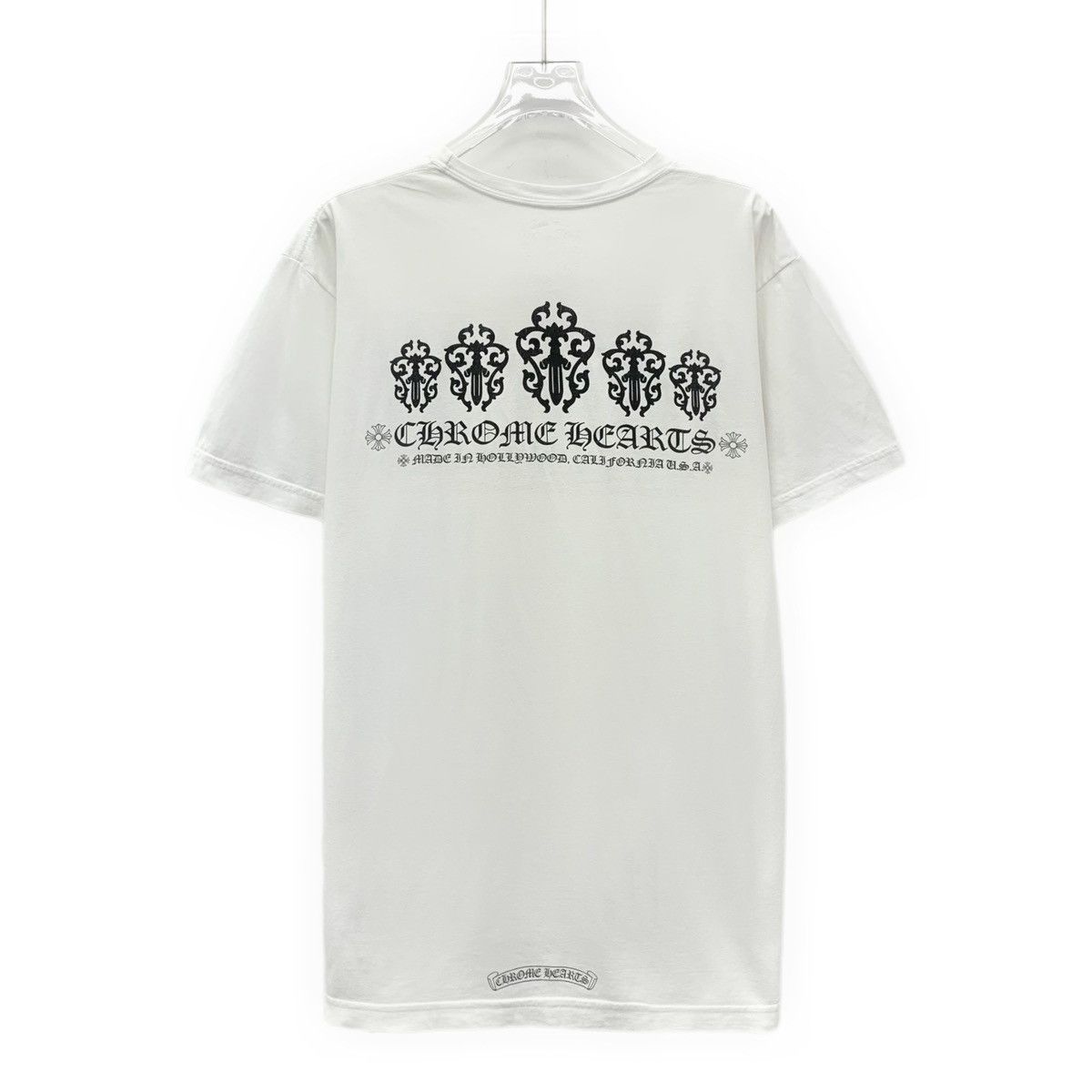 Chrome Hearts Chrome Hearts White Sanskrit Print Cotton T-Shirt Size M / US 6-8 / IT 42-44 - 2 Thumbnail