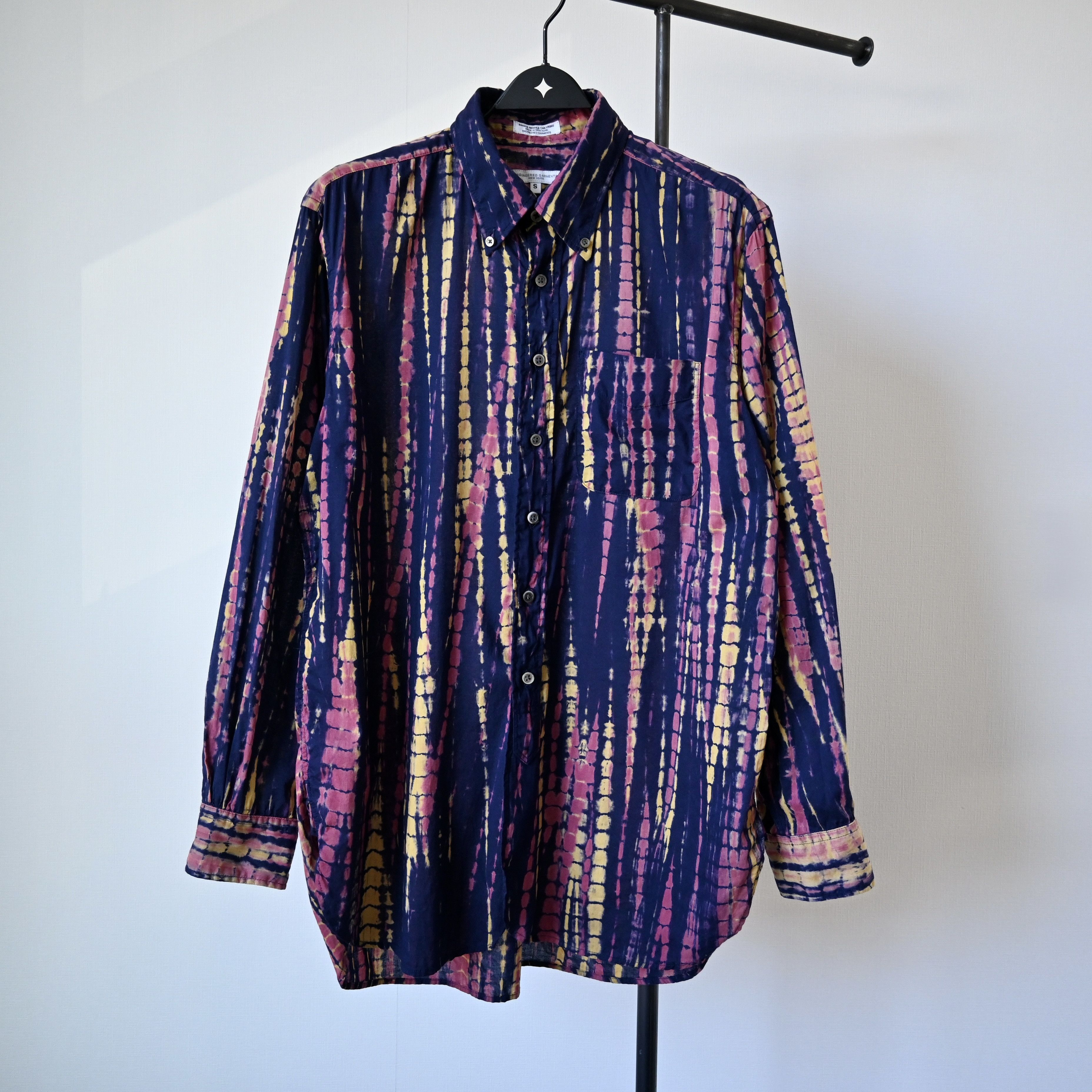 Engineered Garments Engineered Garments "19th Century Shirt" Lawn batik stripe Size US S / EU 44-46 / 1 - 1 Thumbnail