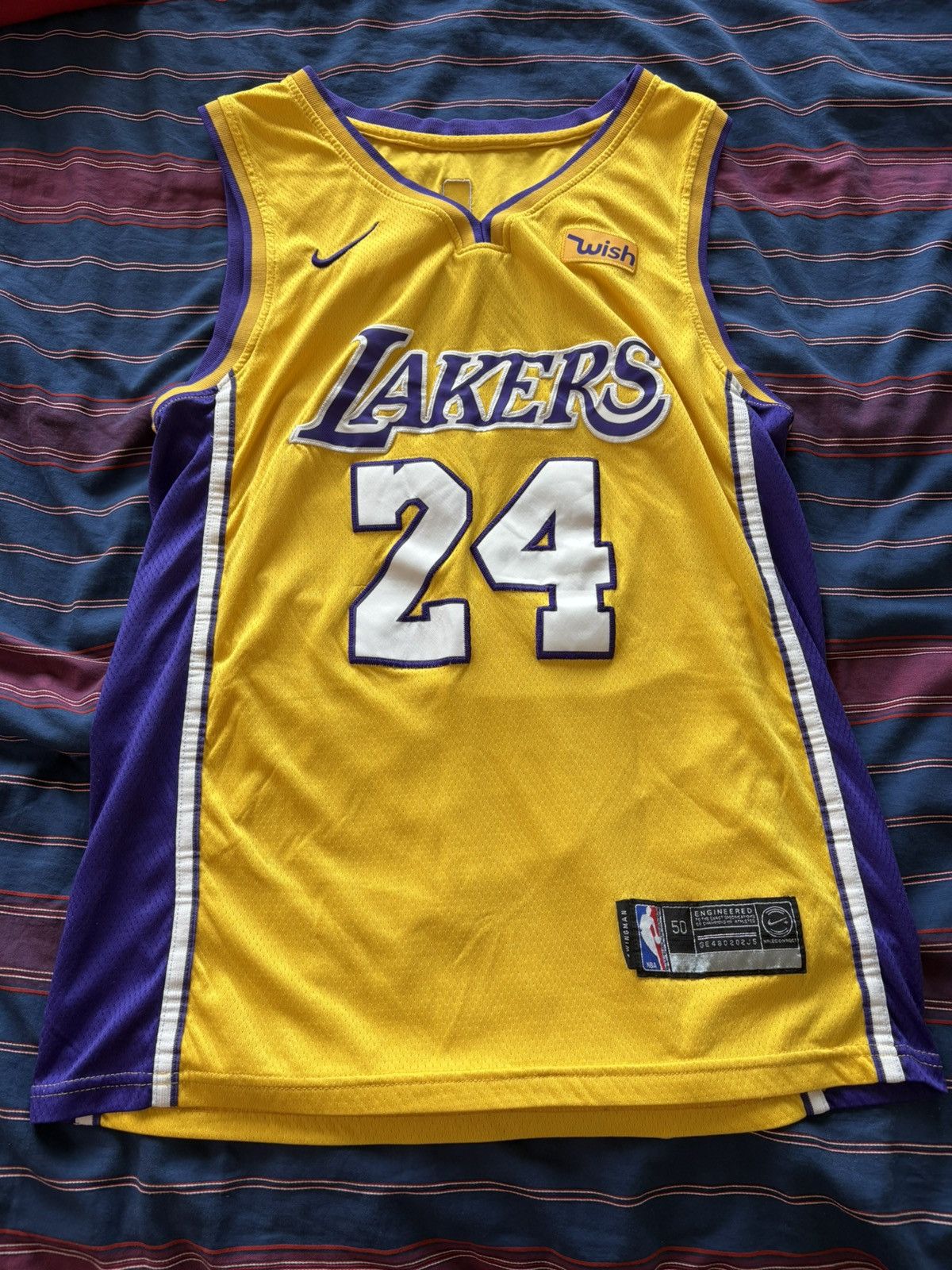 NBA Kobe Lakers Jersey Size US M / EU 48-50 / 2 - 1 Thumbnail