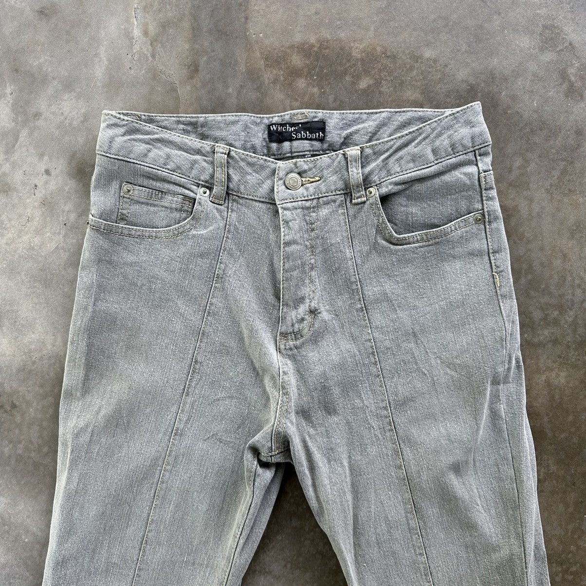 Japanese Brand × Vintage Vintage Witches Sabbath Flare Casual Trouser Pant Size US 28 / EU 44 - 3 Thumbnail