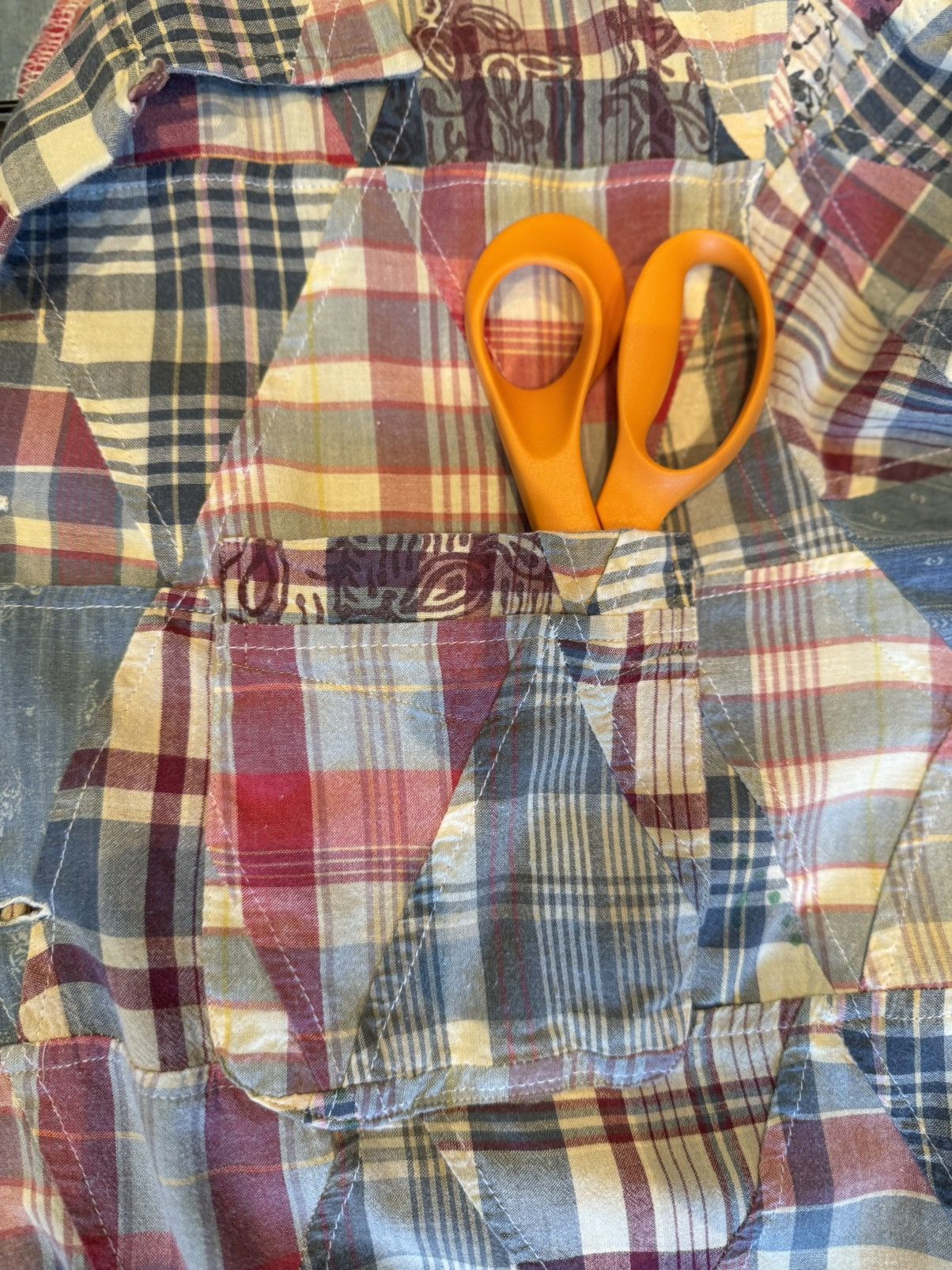 Polo Ralph Lauren Beautiful Polo Ralph Lauren Patchwork / Madras Button-Up Size US L / EU 52-54 / 3 - 4 Thumbnail