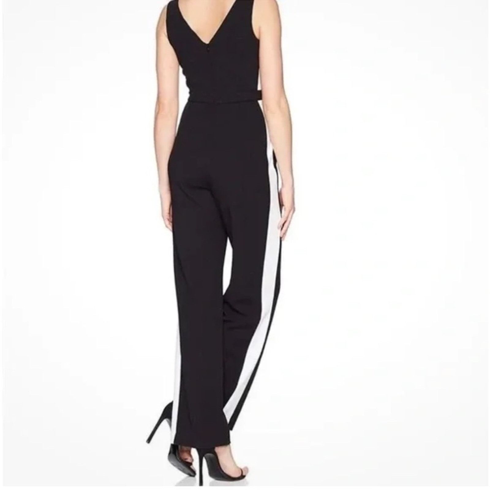 Donna Morgan Donna Morgan Sleeveless Jumpsuit Black Size 12 Size 34" / US 12 / IT 48 - 3 Thumbnail