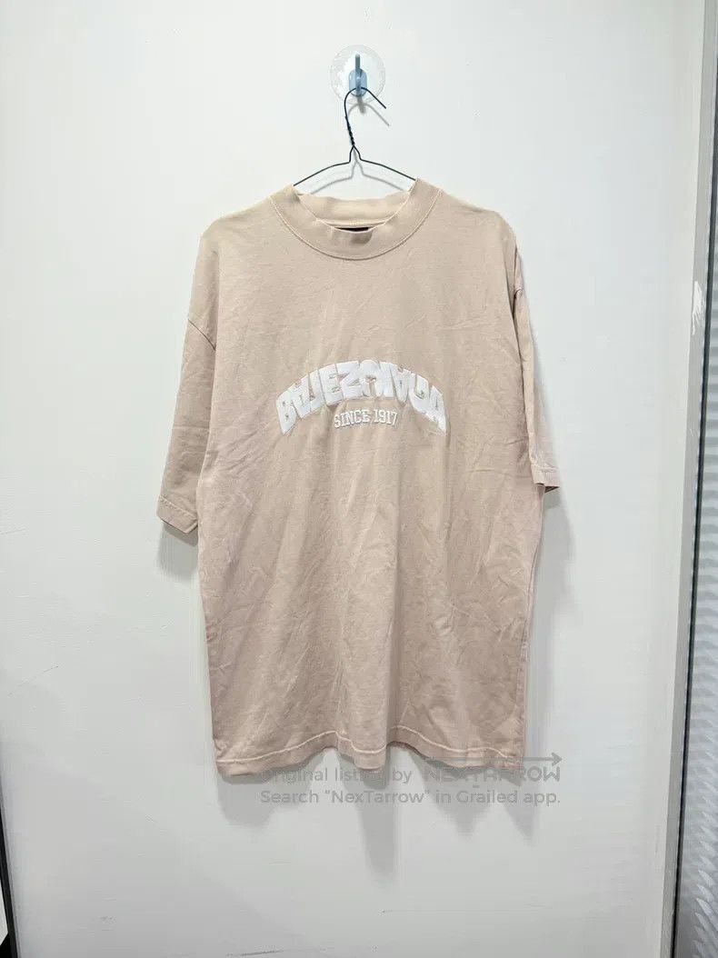 Balenciaga Balenciaga Pink Letter Knit Short Sleeve Size XS Size US XS / EU 42 / 0 - 1 Thumbnail