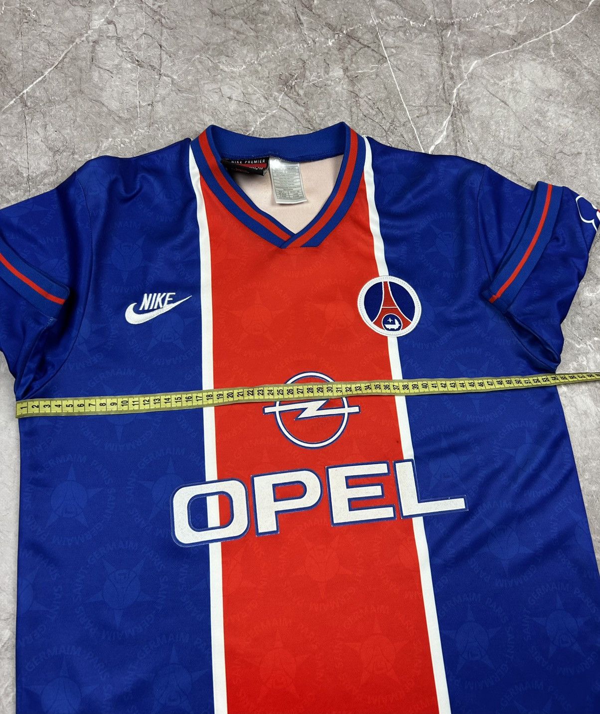 Nike Nike PSG Paris Saint Germain 1995/1996 Vintage Rare Jersey Size US L / EU 52-54 / 3 - 18 Thumbnail