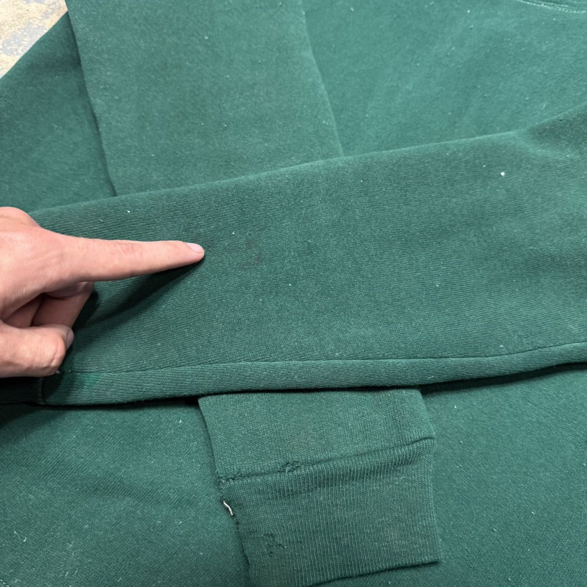 Vintage True Vintage Green Cotton Waffle Insulated Thermal Zip Hoodi Size US M / EU 48-50 / 2 - 19 Thumbnail
