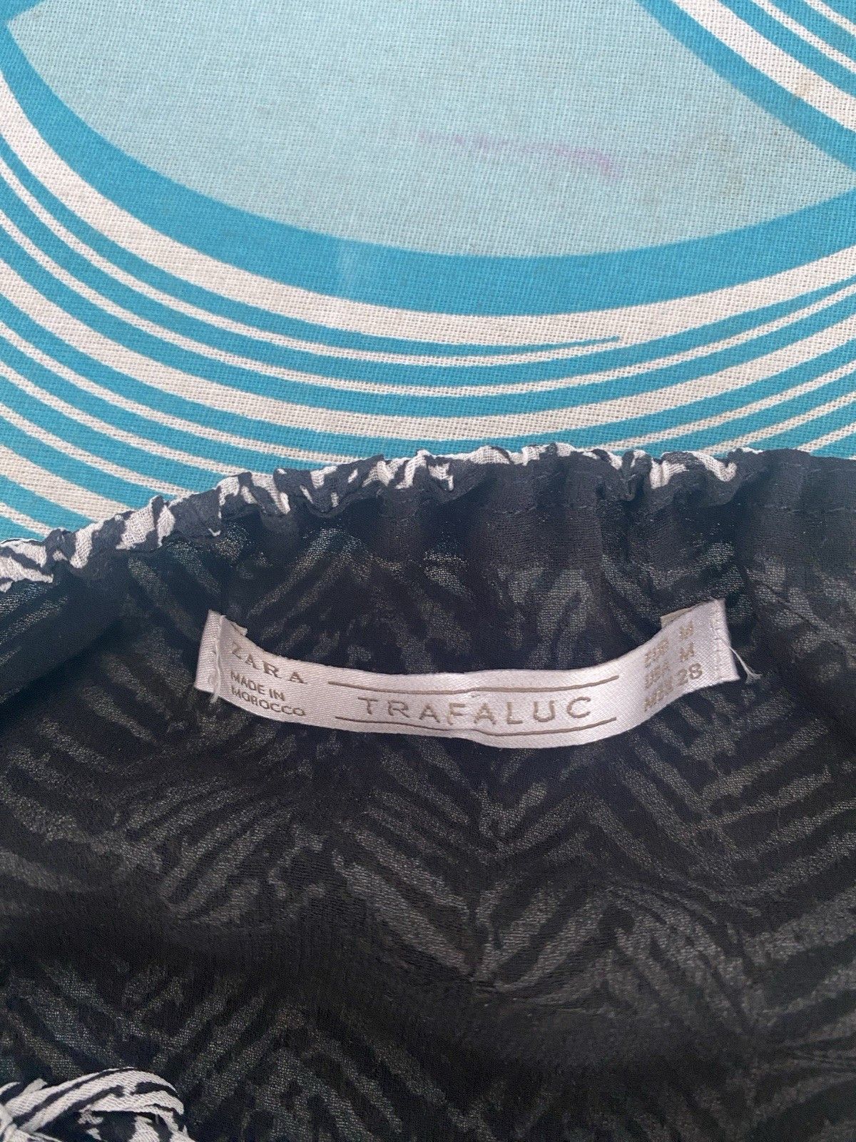 Other Zara Mini Ruffled Dress Cami Size M Animal Print At25 Size M / US 6-8 / IT 42-44 - 3 Thumbnail