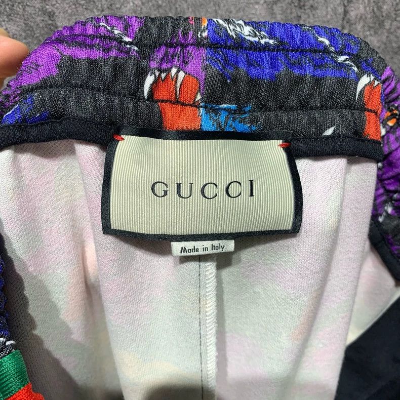 Gucci Gucci Size S Rainbow wolf-headed sweatpants 2501-Nextarrow Size US 30 / EU 46 - 4 Thumbnail