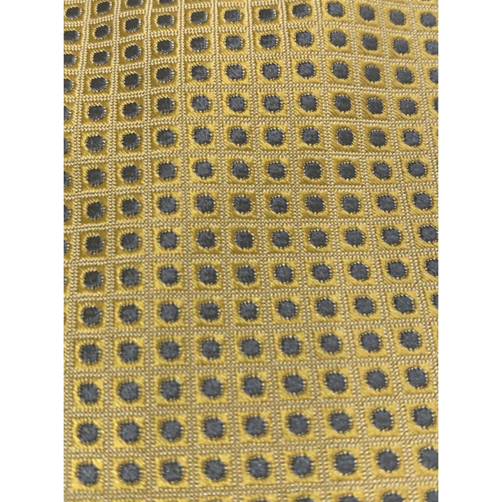 Tommy Hilfiger VINTAGE Tommy Hilfiger Tie Necktie 100% Silk Men Yellow Size ONE SIZE - 2 Thumbnail