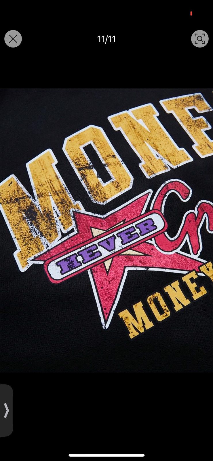 Japanese Brand × Vintage Money Never Greedy Pullover Size US L / EU 52-54 / 3 - 7 Thumbnail