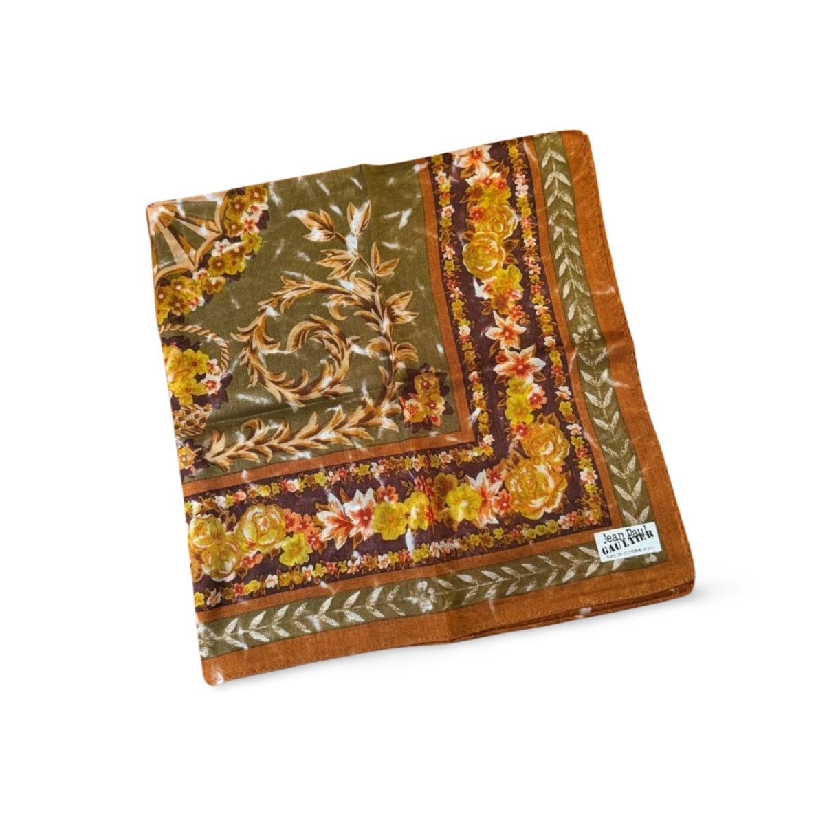 Jean Paul Gaultier Vintage Jean Paul Gaultier Silk Bandana Handkerchief Size ONE SIZE - 2 Thumbnail