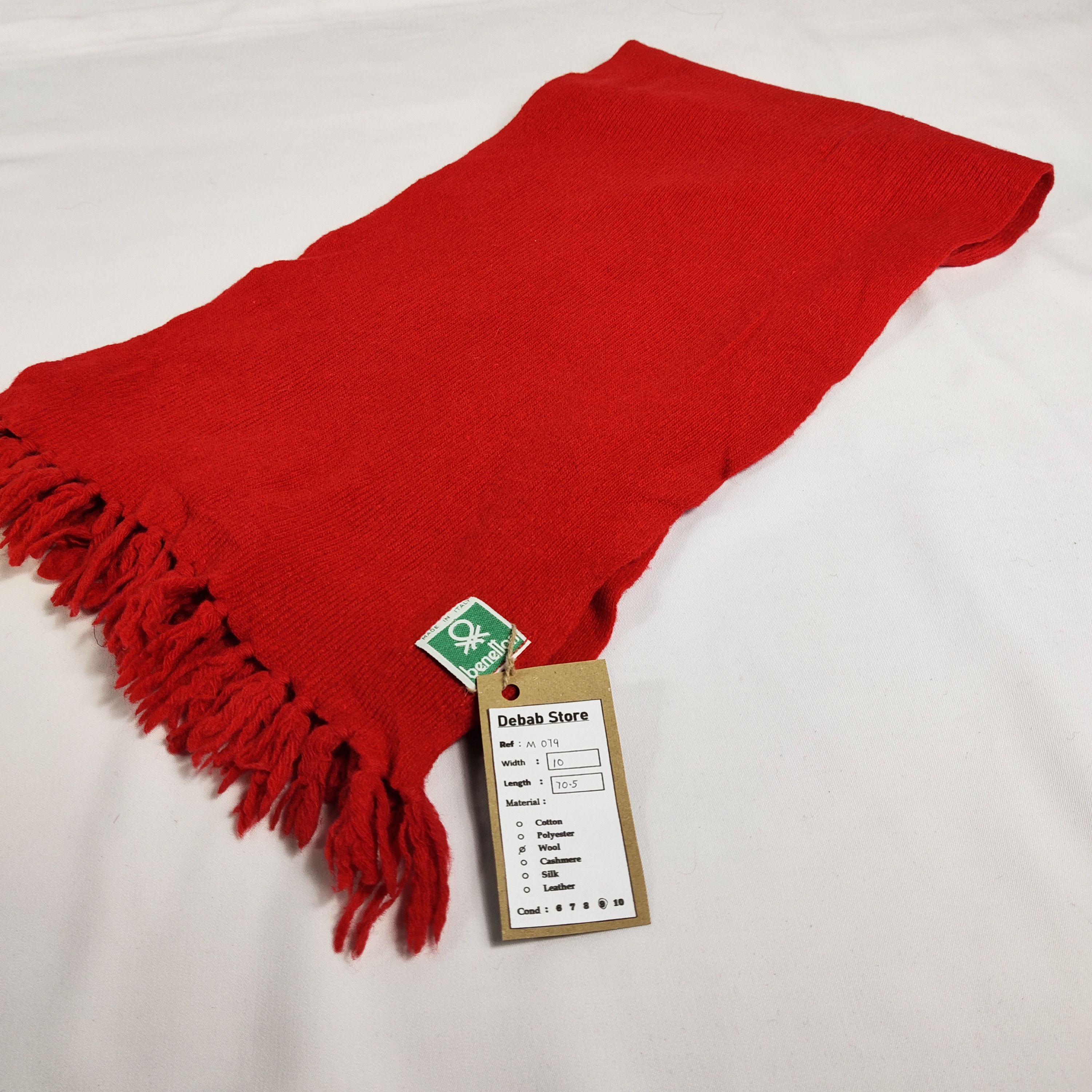 United Colors Of Benetton United Colors Of Benetton Scarf / Muffler / Neckwear M079 Size ONE SIZE - 5 Thumbnail