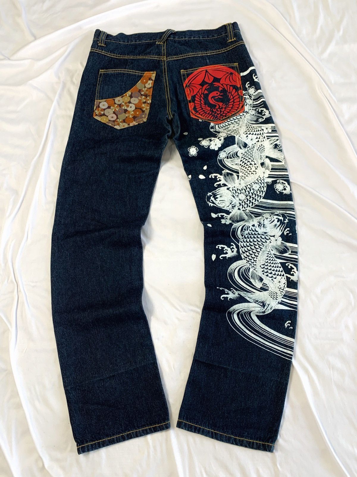 japanese brand koi sukajan denim japan