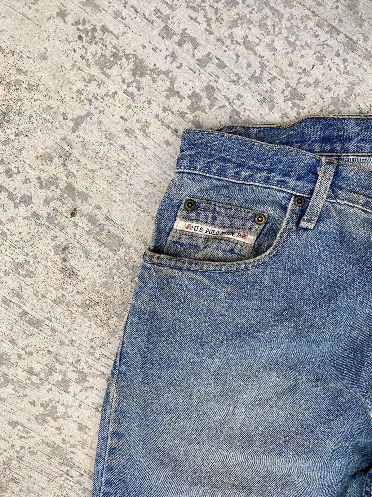 U.S. Polo Assn. Vintage U.S POLO ASSN. worker jeans Size US 32 / EU 48 - 4 Thumbnail