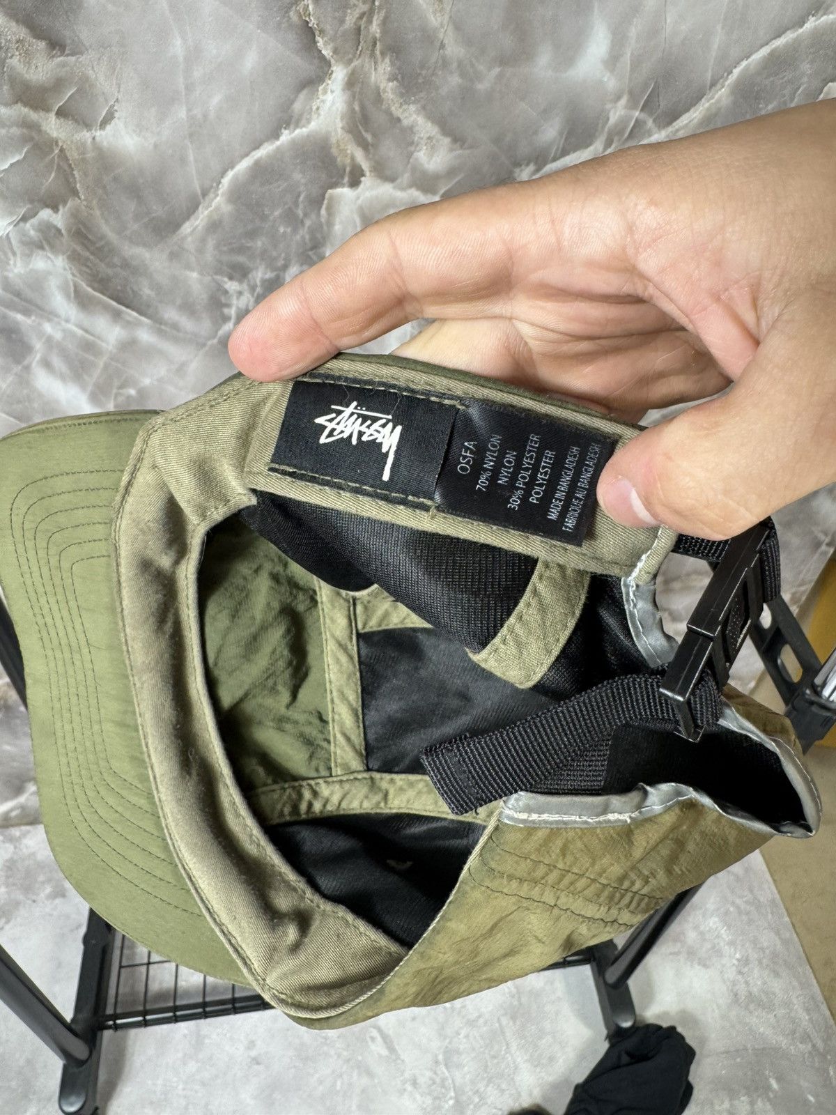 Stussy Vintage Stussy Nylon Y2k Cap Size ONE SIZE - 11 Thumbnail