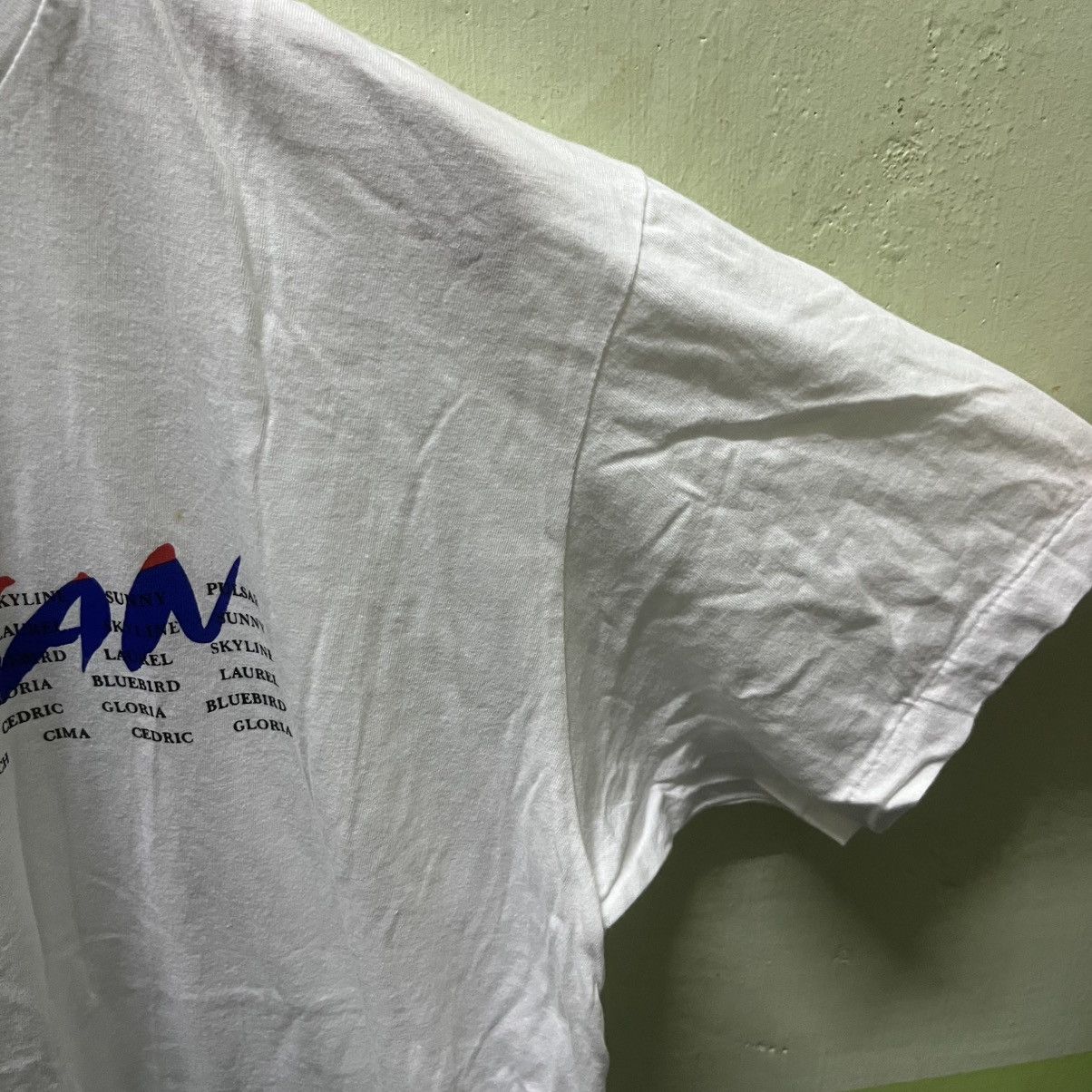 Japanese Brand Rare Vintage Nissan All Car Model Logo Racing Boxy Tees Size US M / EU 48-50 / 2 - 4 Thumbnail