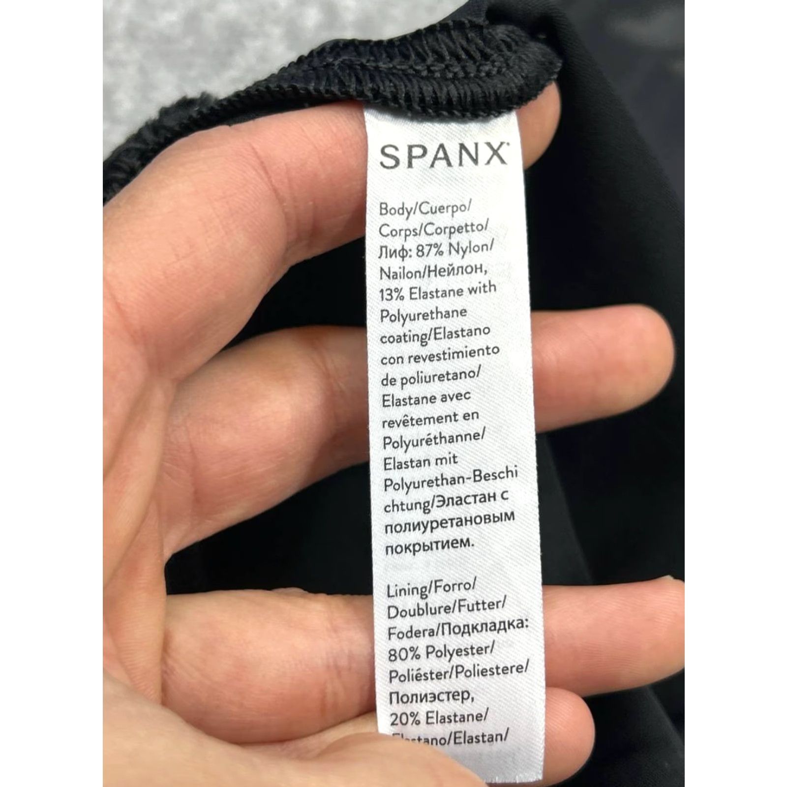 Spanx Spanx Leggings Womens XL Multicolor Camouflage Faux Leather Stretch Mid Rise Elastic Waist Nylon Spandex Pull On Size 40" / US 18 - 7 Thumbnail