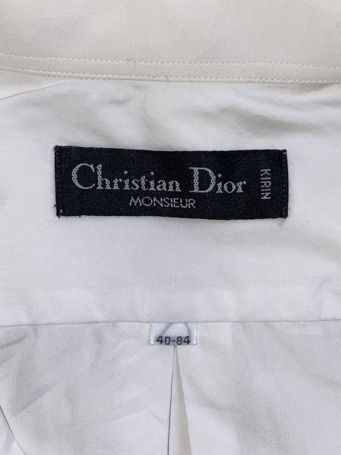 Christian Dior Monsieur CHRISTIAN DIOR MONSIEUR White Shirt Size US M / EU 48-50 / 2 - 13 Thumbnail