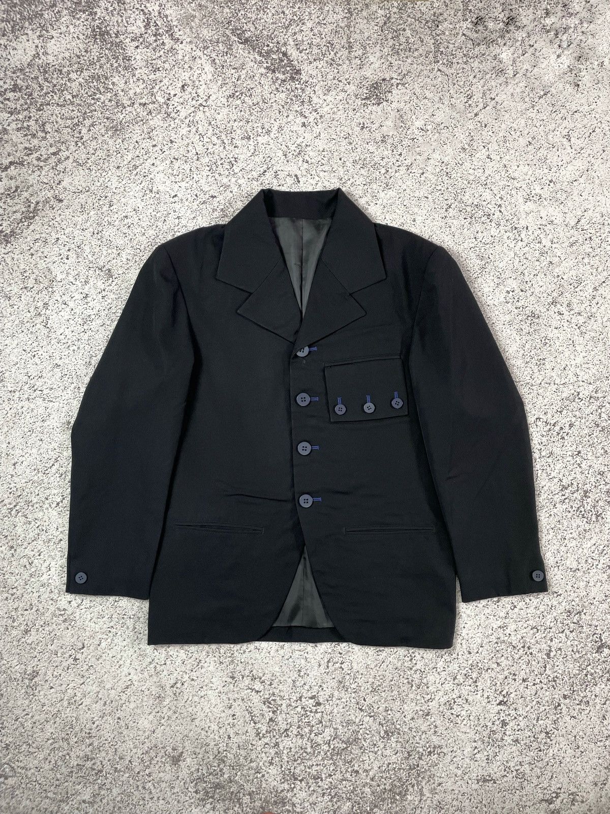 Yohji Yamamoto Archive Yohji Yamamoto Experimental Workshop suits blazer Size US M / EU 48-50 / 2 - 1 Thumbnail