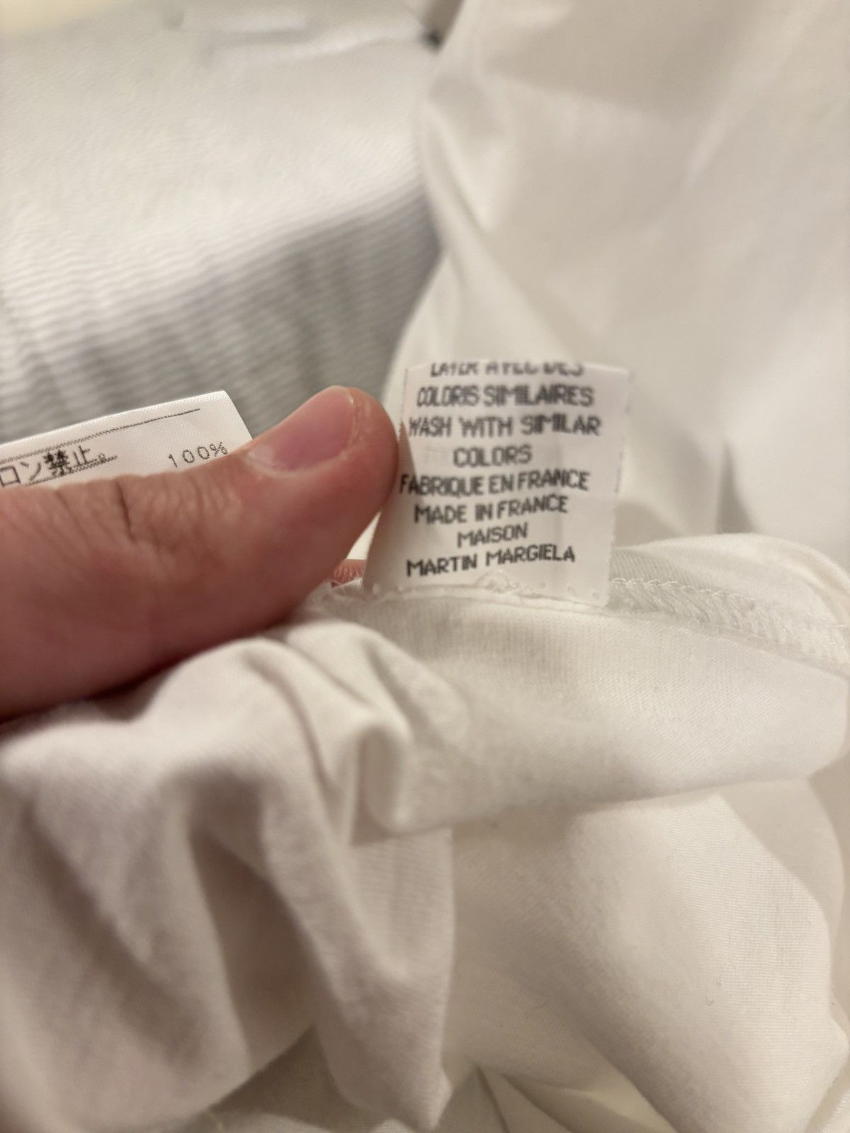 Maison Margiela Maison Martin Margiela AW04 trompe-l’oeil Scarf T-Shirt Size US S / EU 44-46 / 1 - 6 Thumbnail