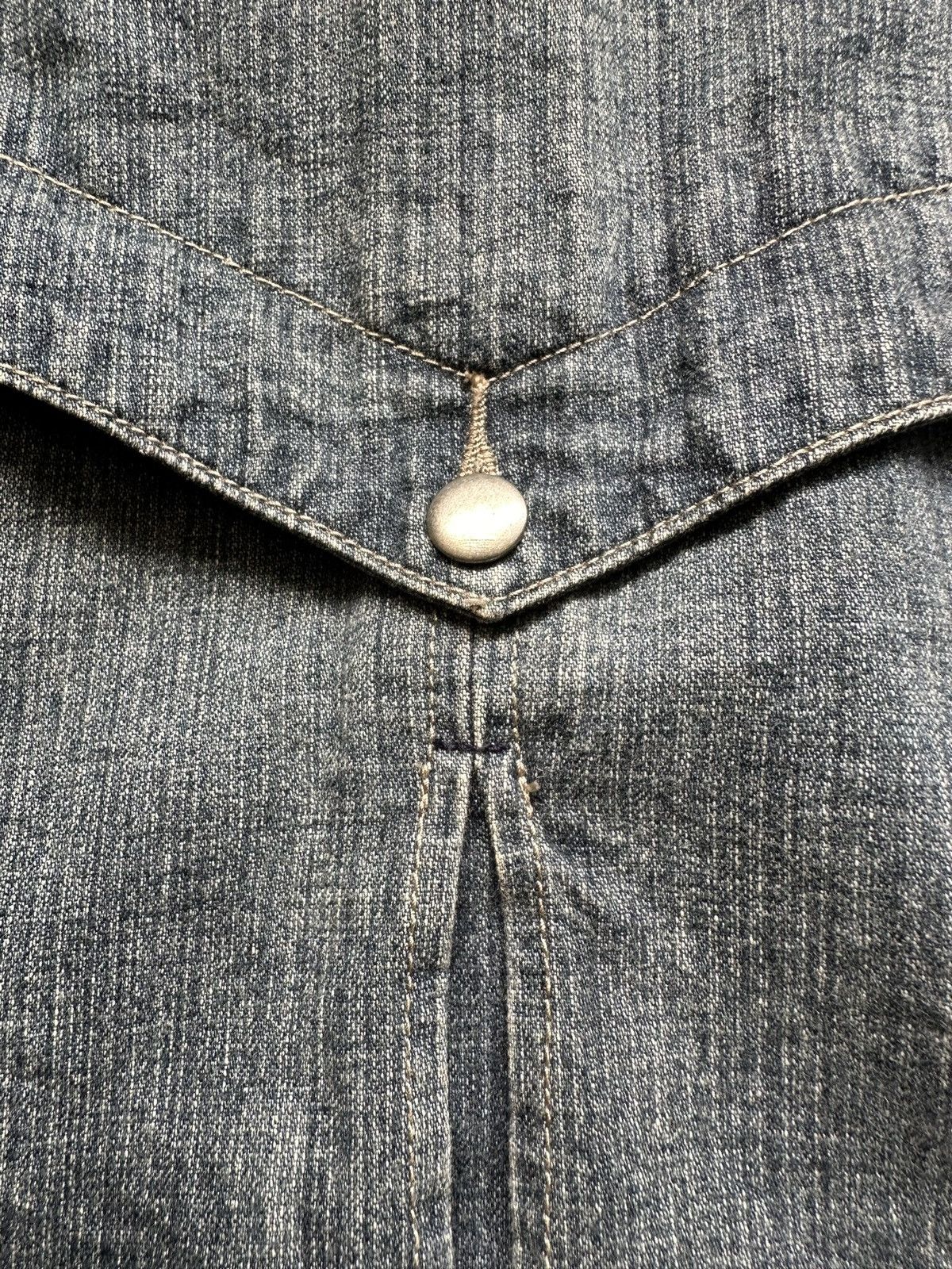 Comme Ca Ism 00's Eastboy double breasted hybrid denim jacket Size US M / EU 48-50 / 2 - 9 Thumbnail